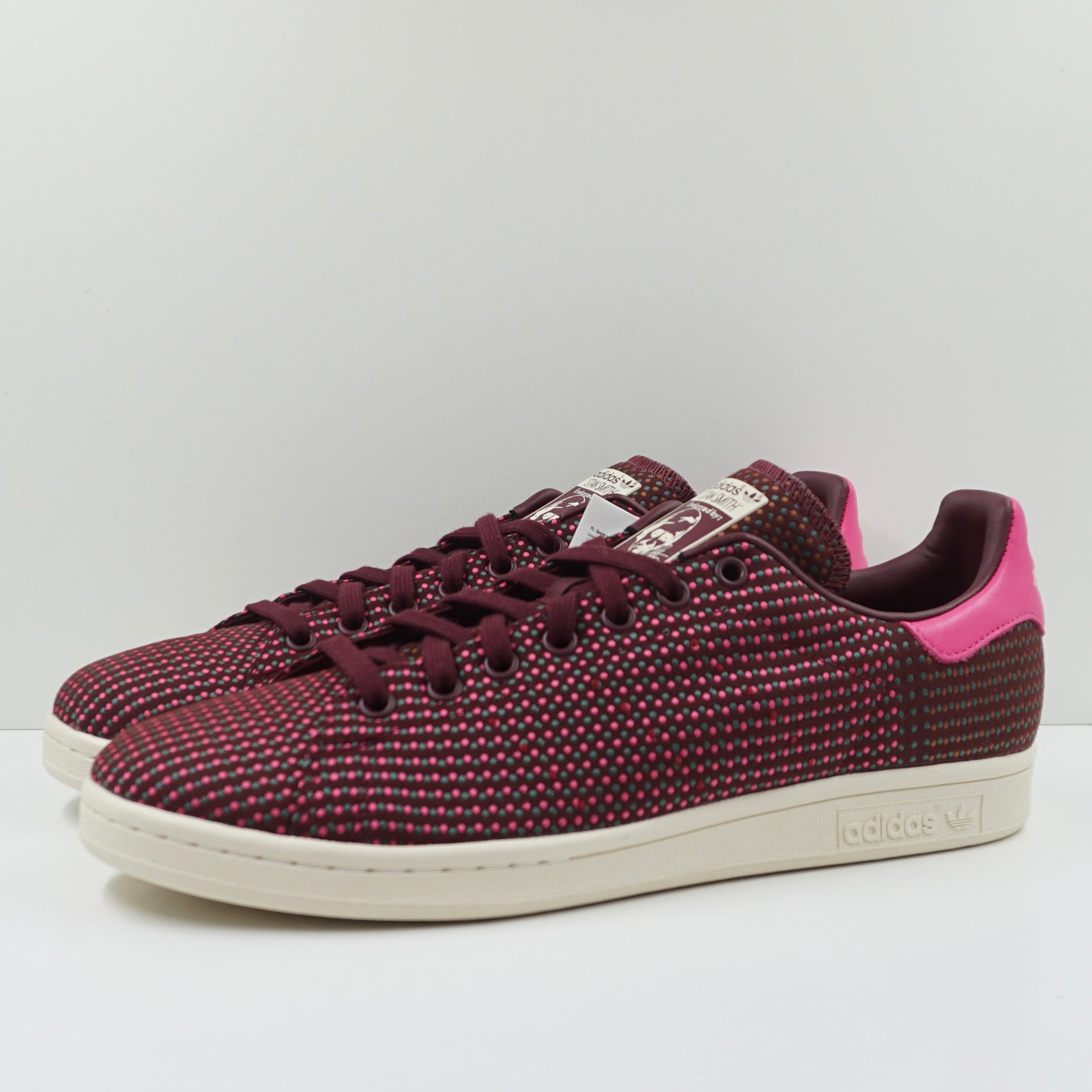 Adidas Stan Smith Kvadrat Maroon