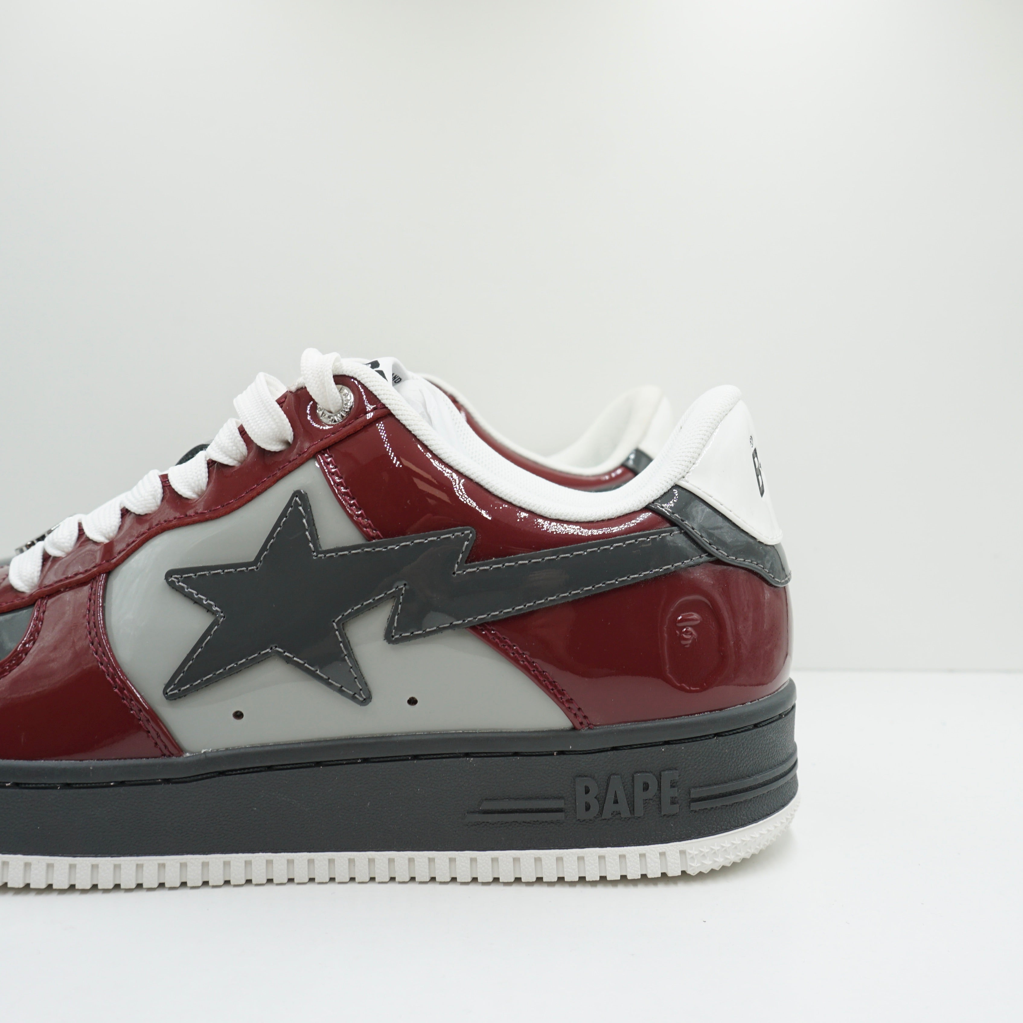 A Bathing Ape Bape Sta Patent Leather #2 Brick Red