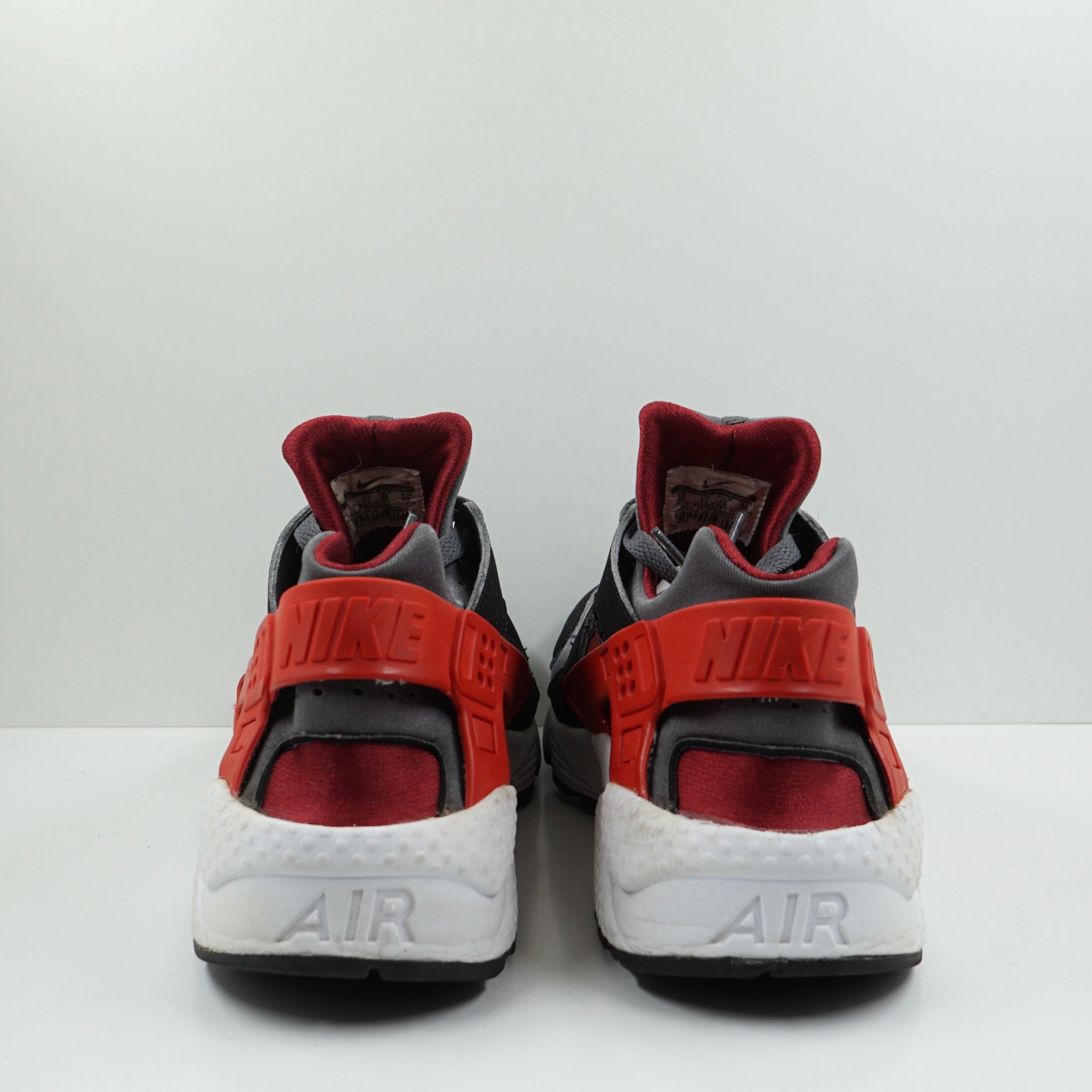 Nike Air Huarache Run Dark Grey Challenge Red