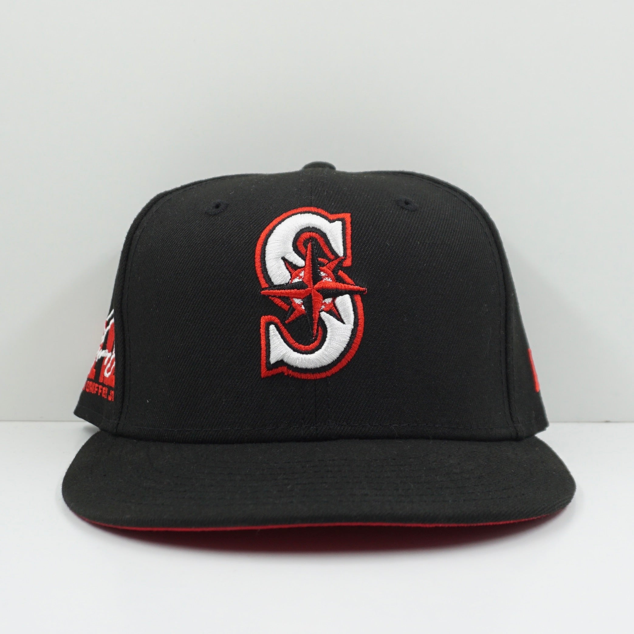 New Era Seattle Mariners The Kid Edition Black Red Fitted Cap