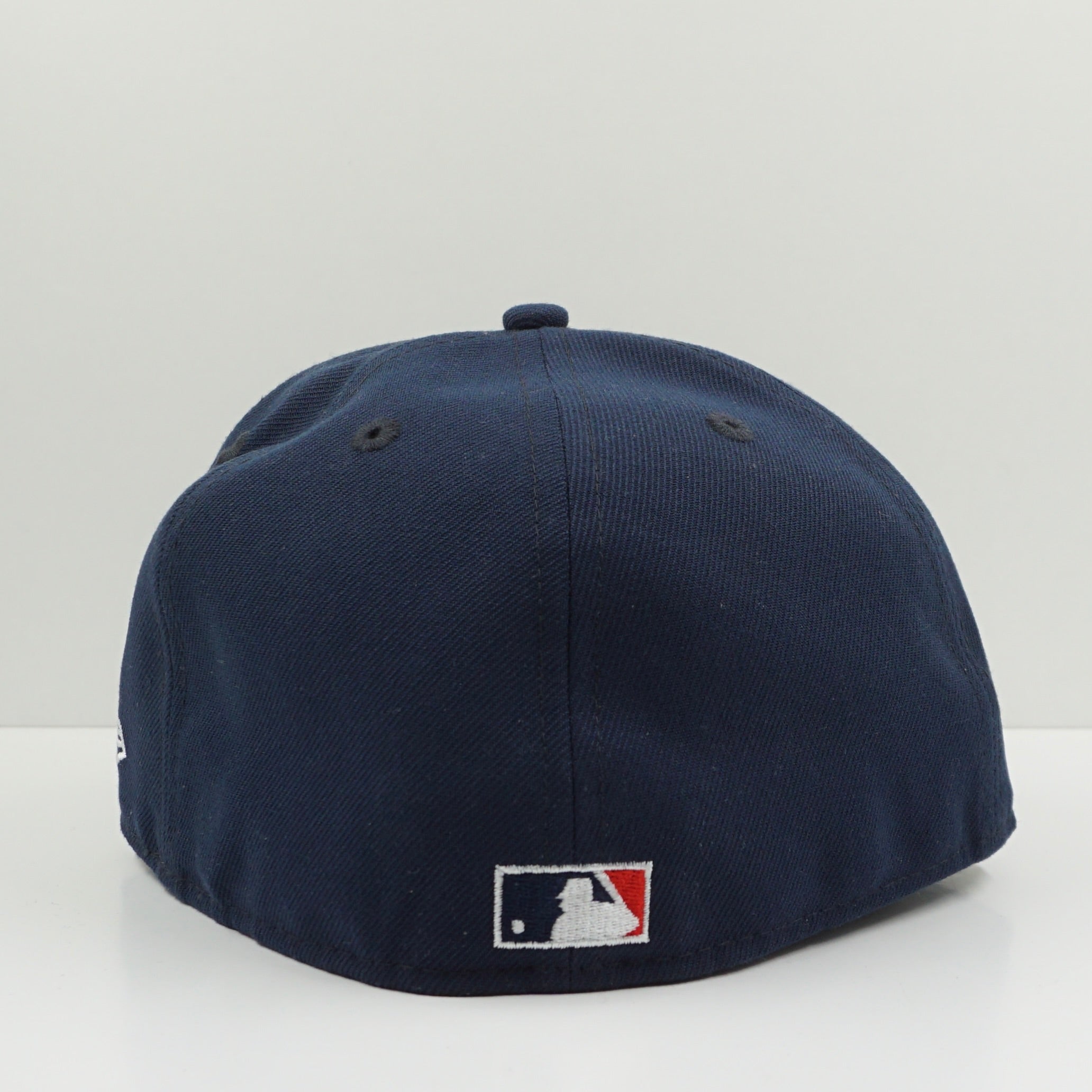 New Era Cooperstown Collection Washington Senators Ocean Side Script Edition Blue Fitted Cap