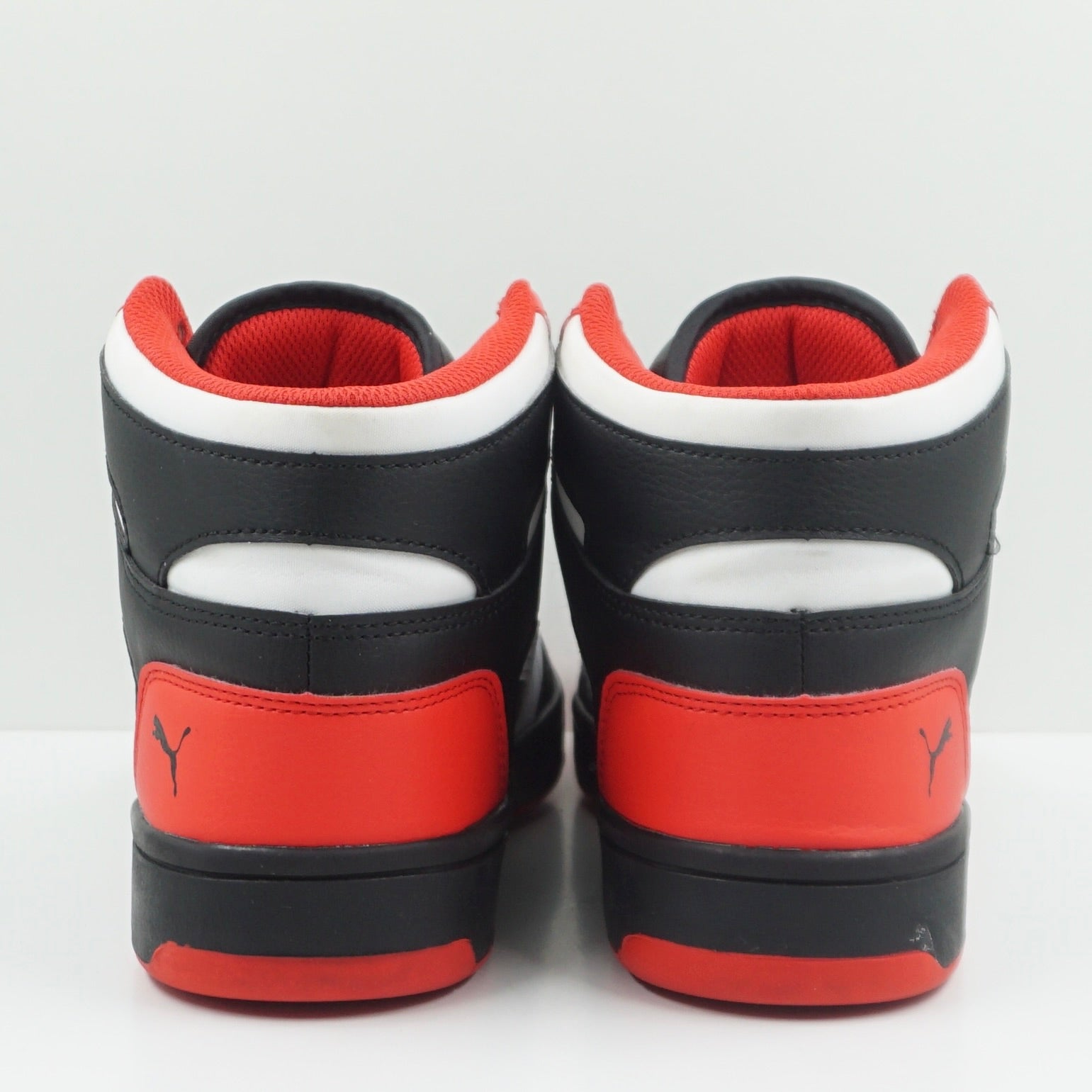 Puma Rebound Layup Mid Black Red (GS)