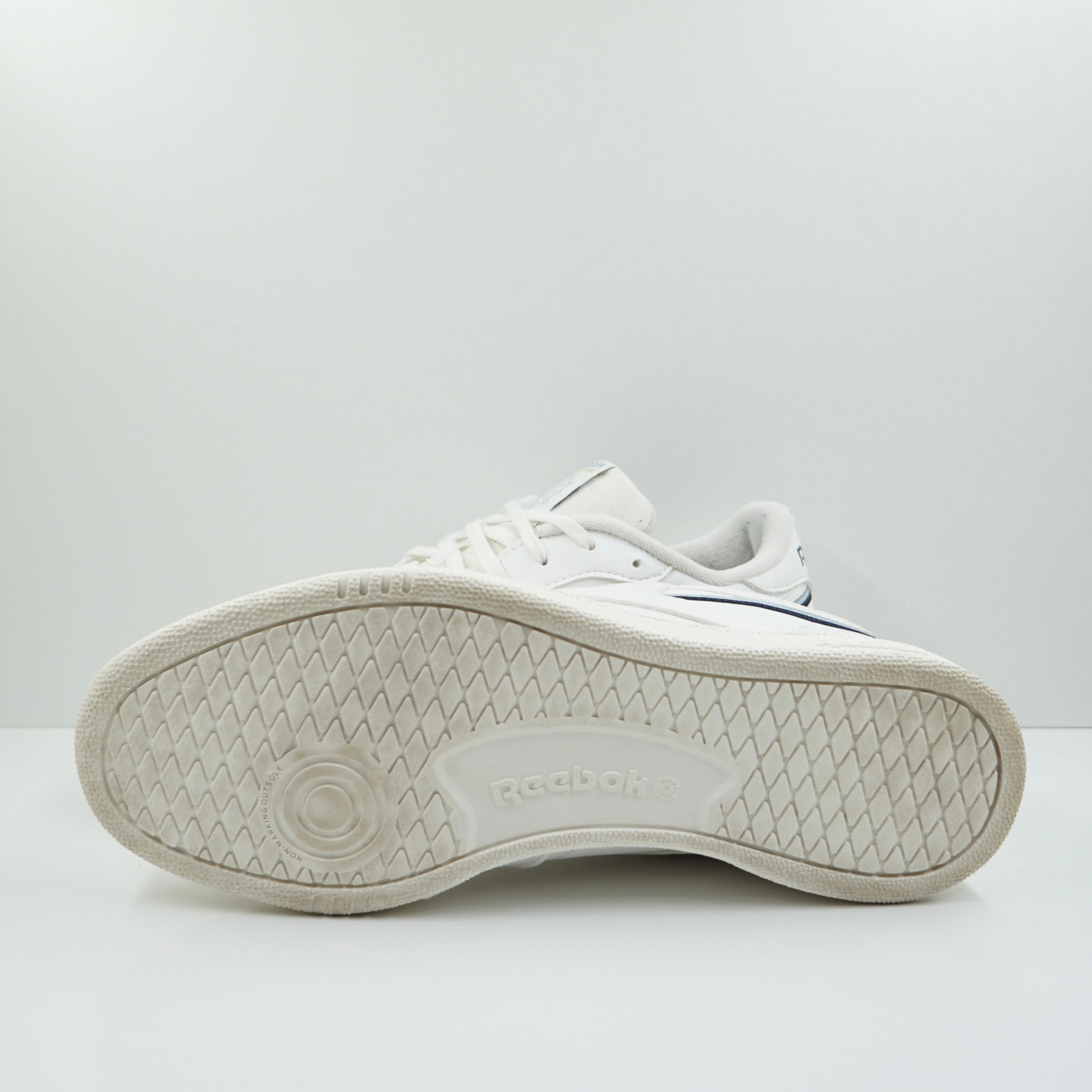 Reebok Club C 85 Vegan White Blue Navy