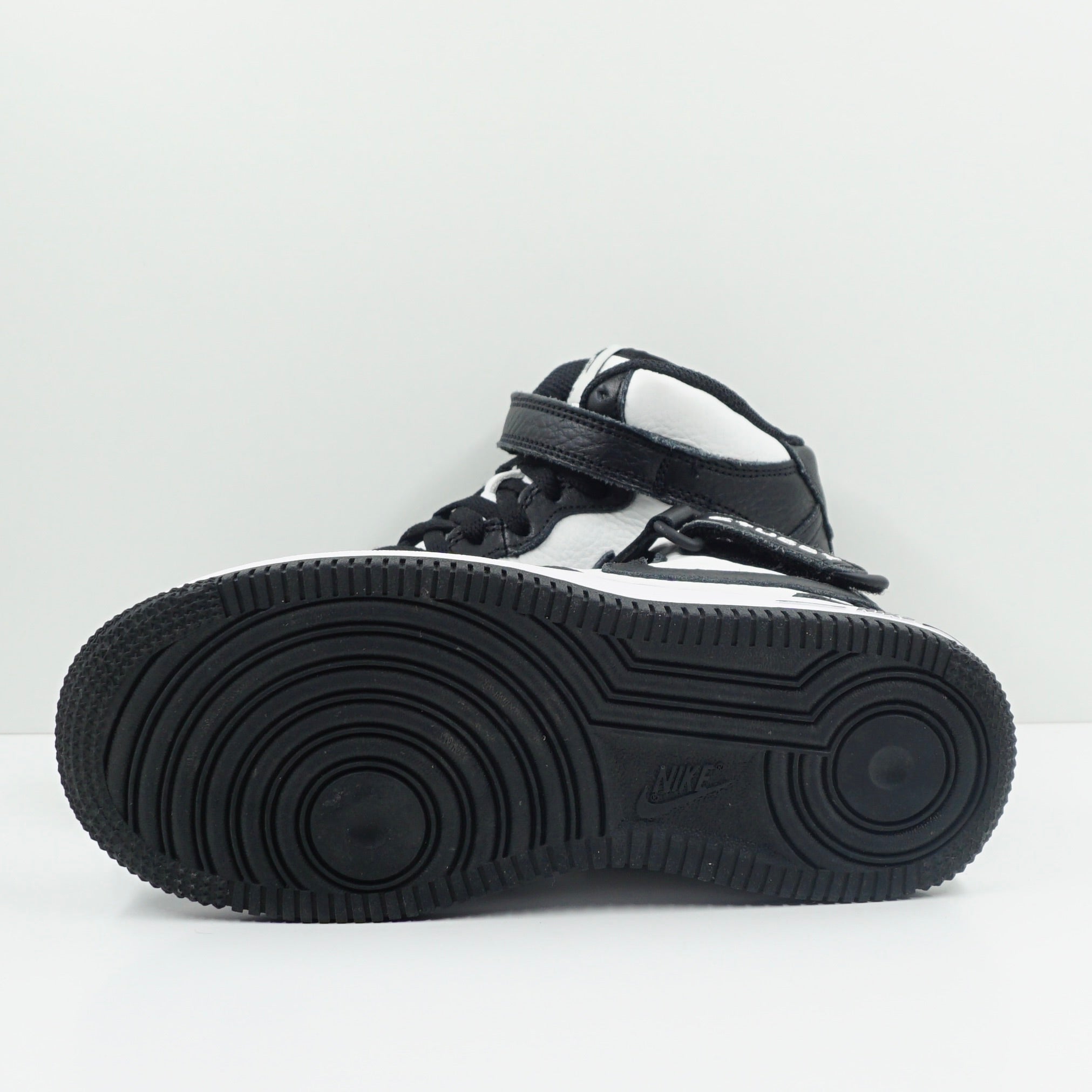 Nike Air Force 1 Mid Stussy Light Bone Black (PS)
