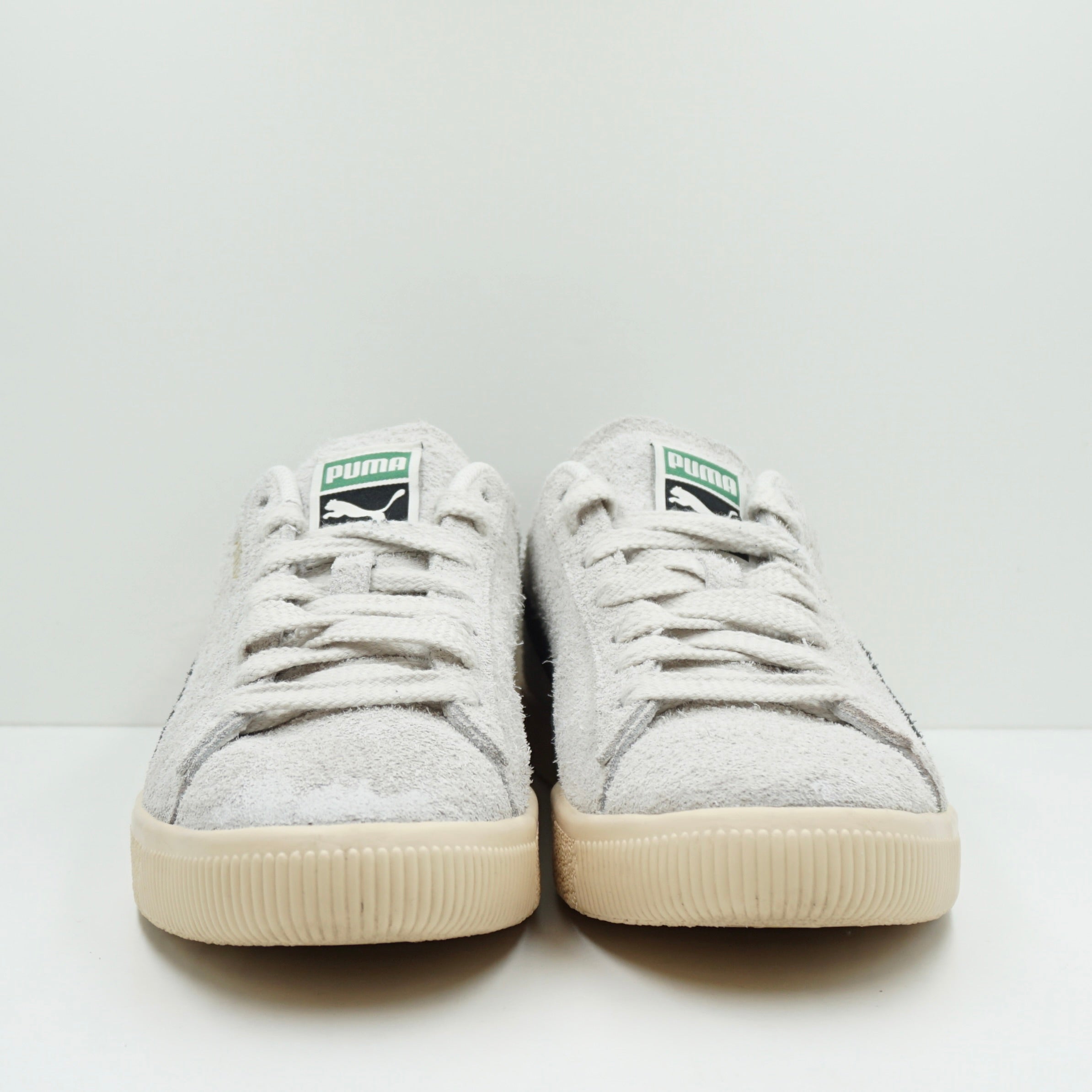 Puma Clyde Hairy Suede Sedate Grey