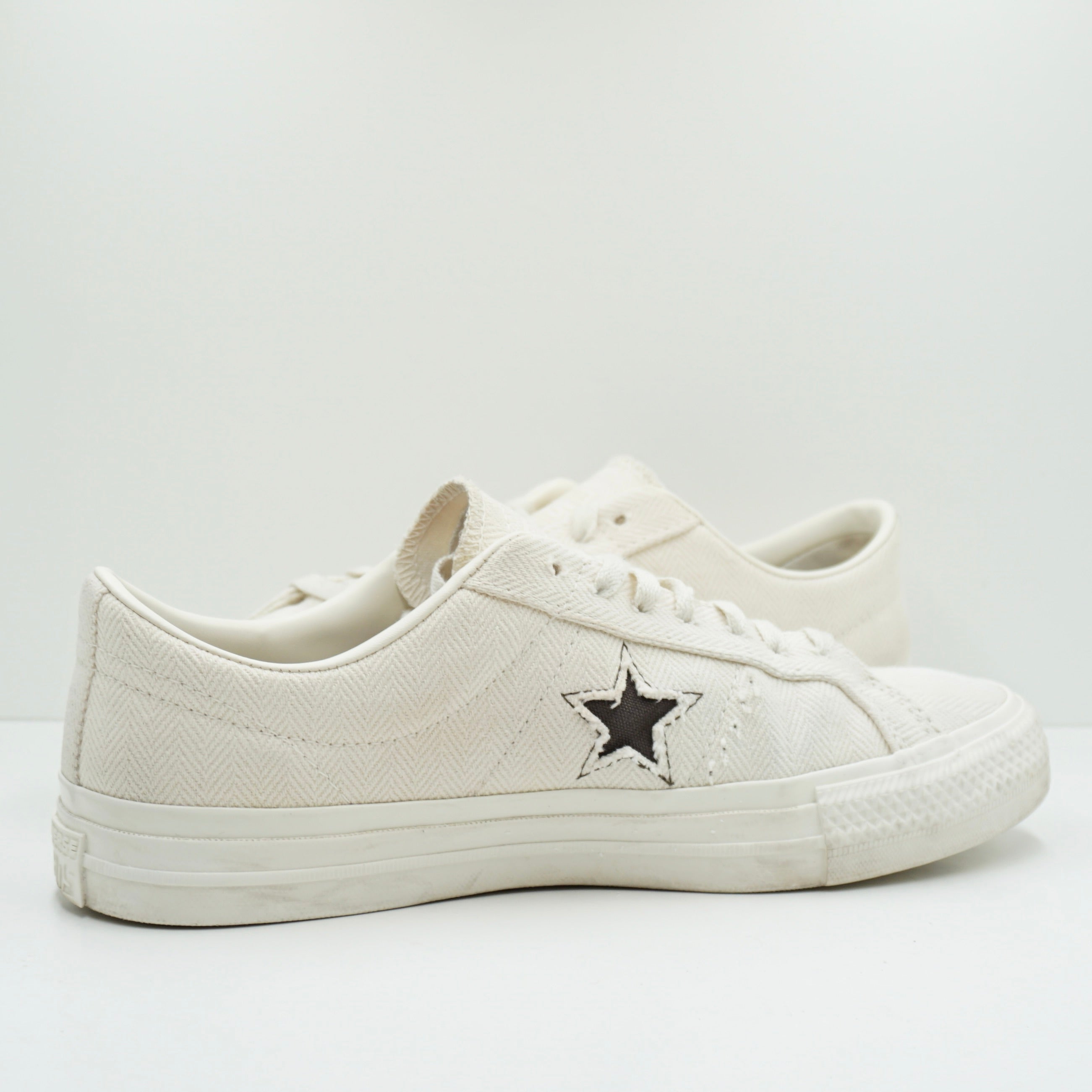 Converse One Star Pro Low Herringbone Egret