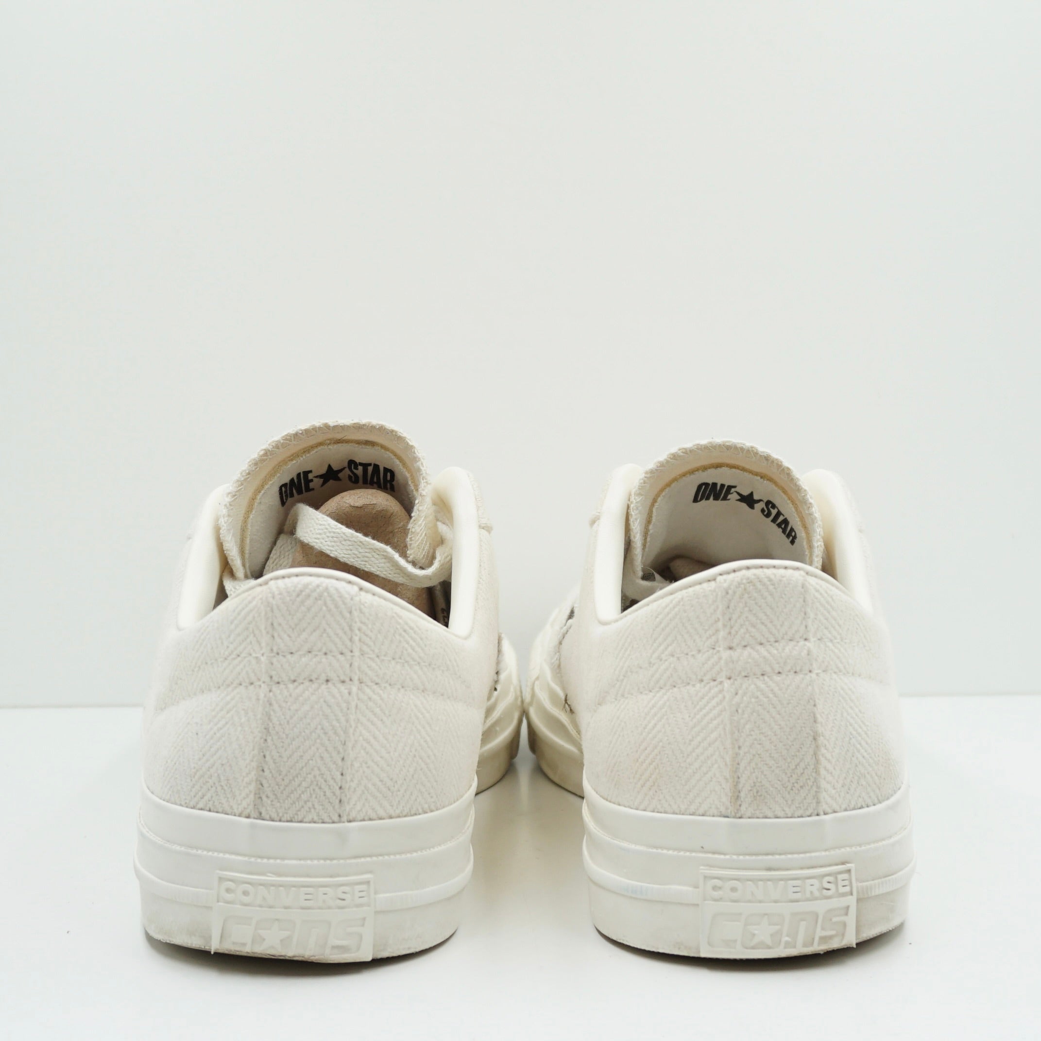 Converse One Star Pro Low Herringbone Egret