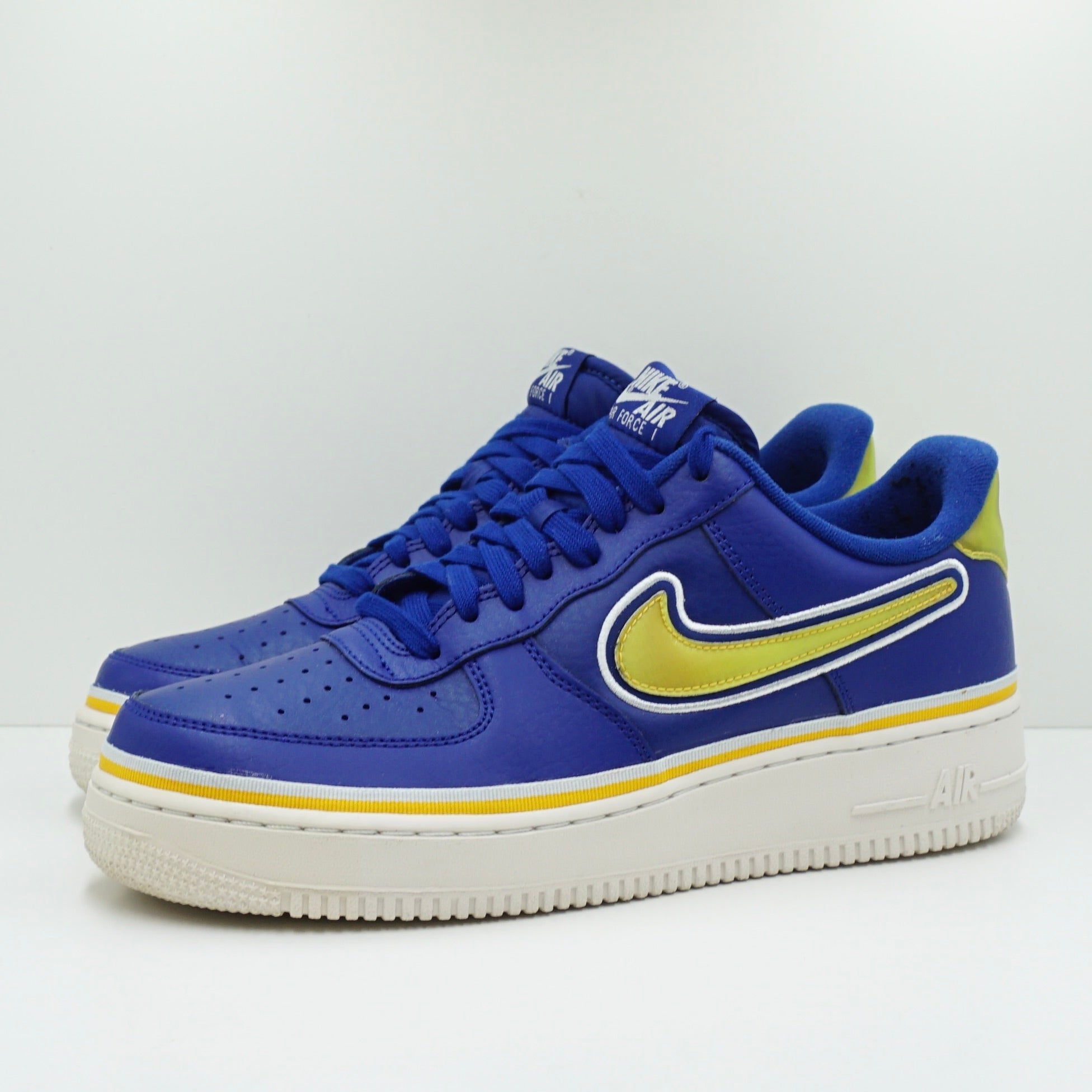 Nike Air Force 1 Low Sport NBA Deep Royal University Gold