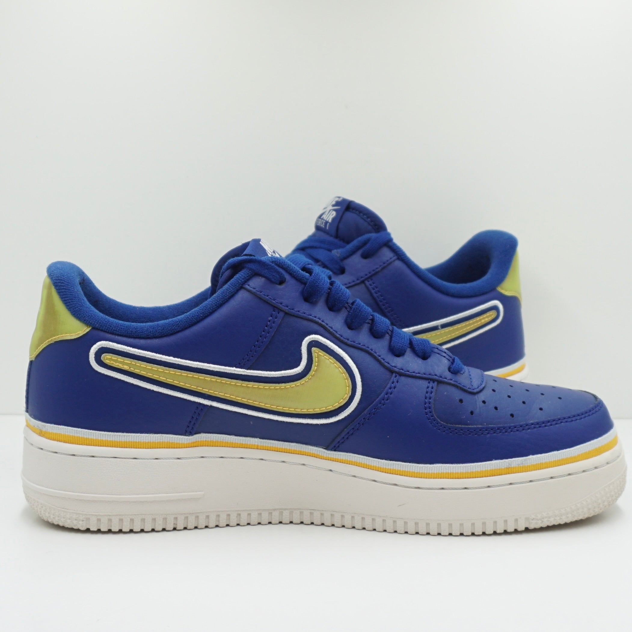 Nike Air Force 1 Low Sport NBA Deep Royal University Gold