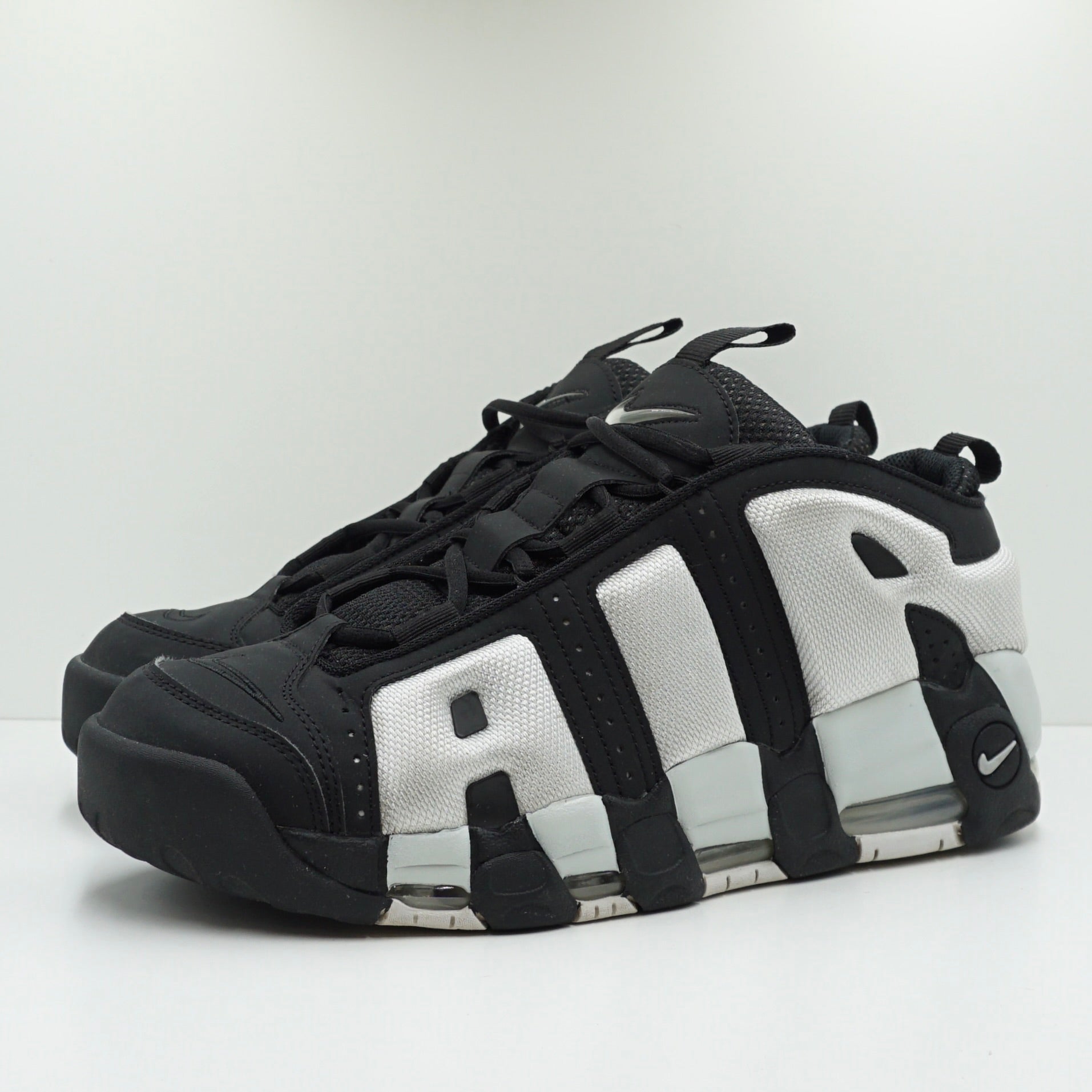 Nike Air More Uptempo Low Black Photon Dust