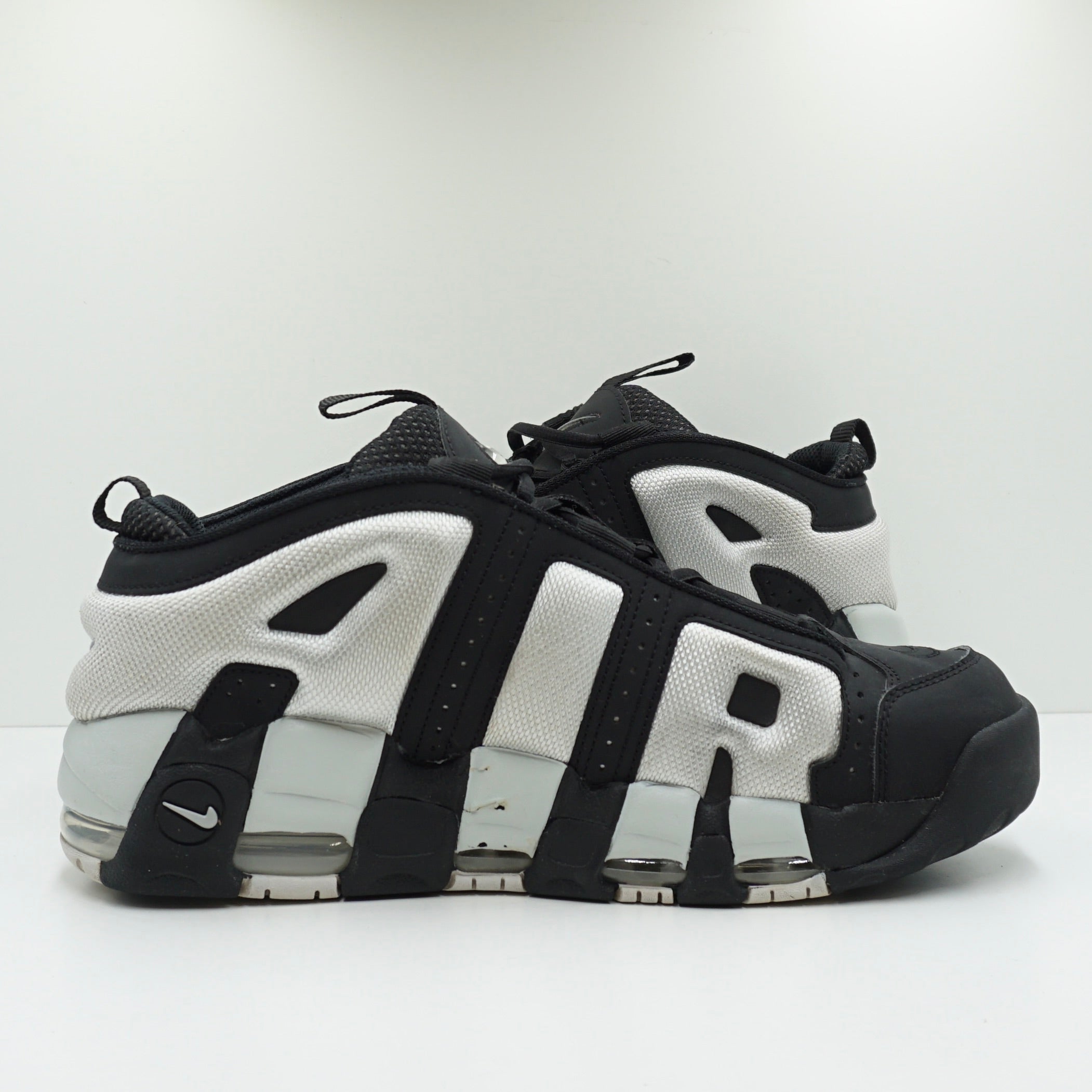 Nike Air More Uptempo Low Black Photon Dust