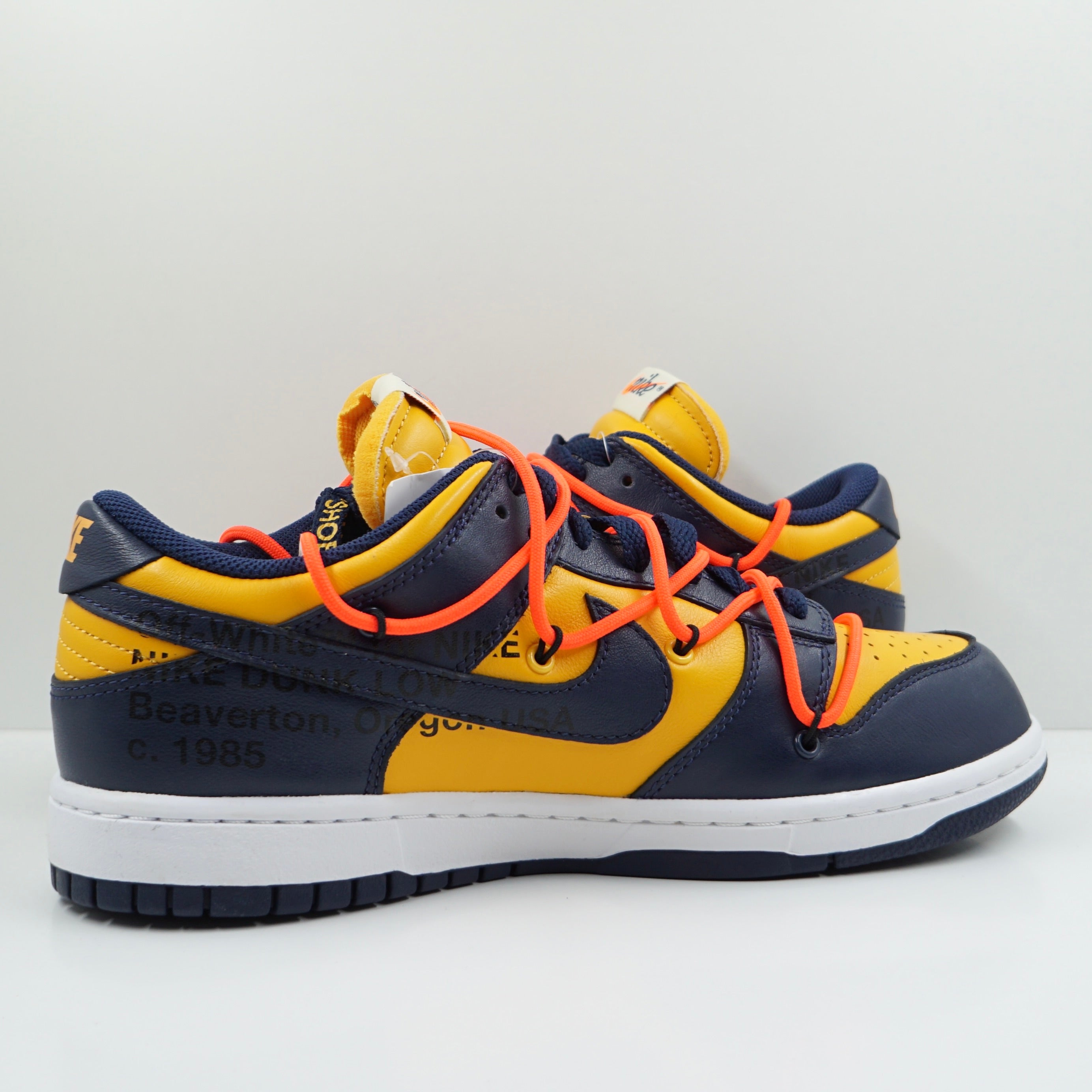 Nike Dunk Low Off-White University Gold