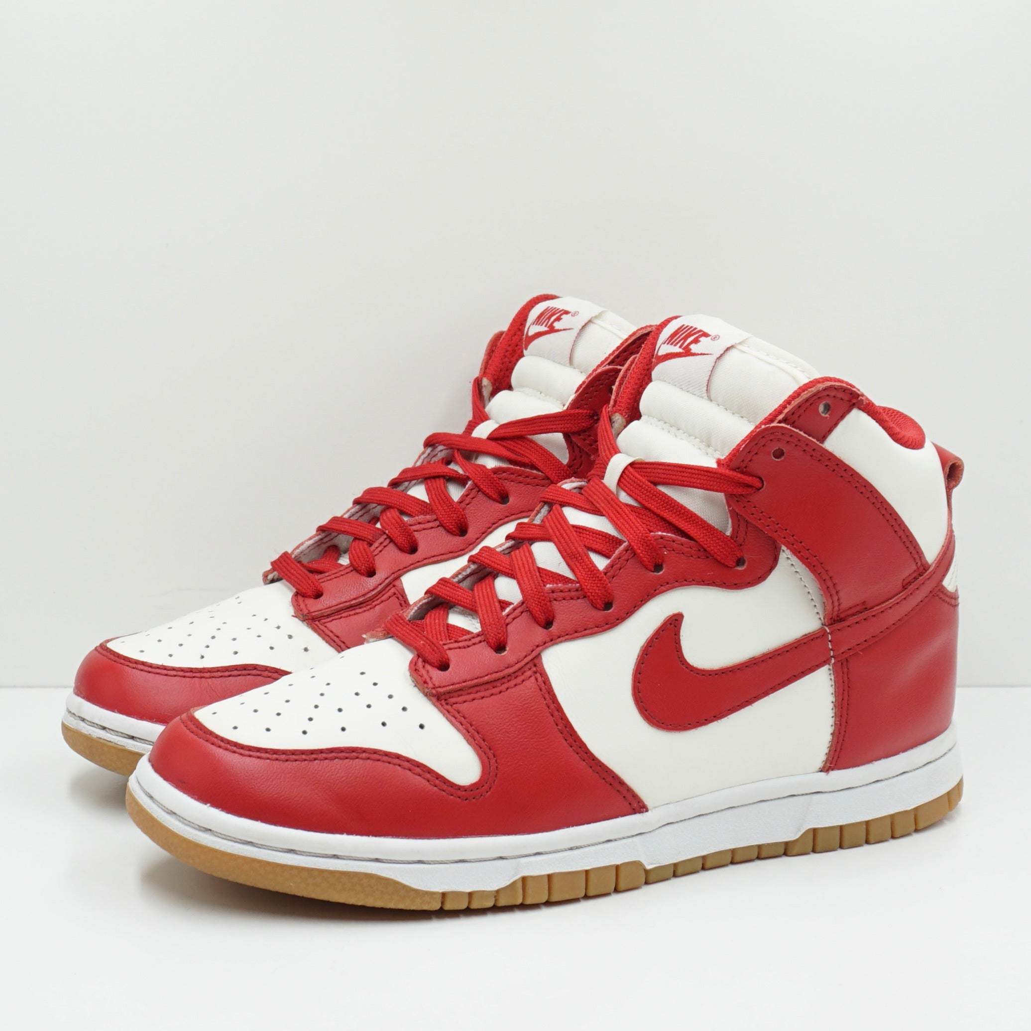 Nike Dunk High Sail Gym Red Gum (W)