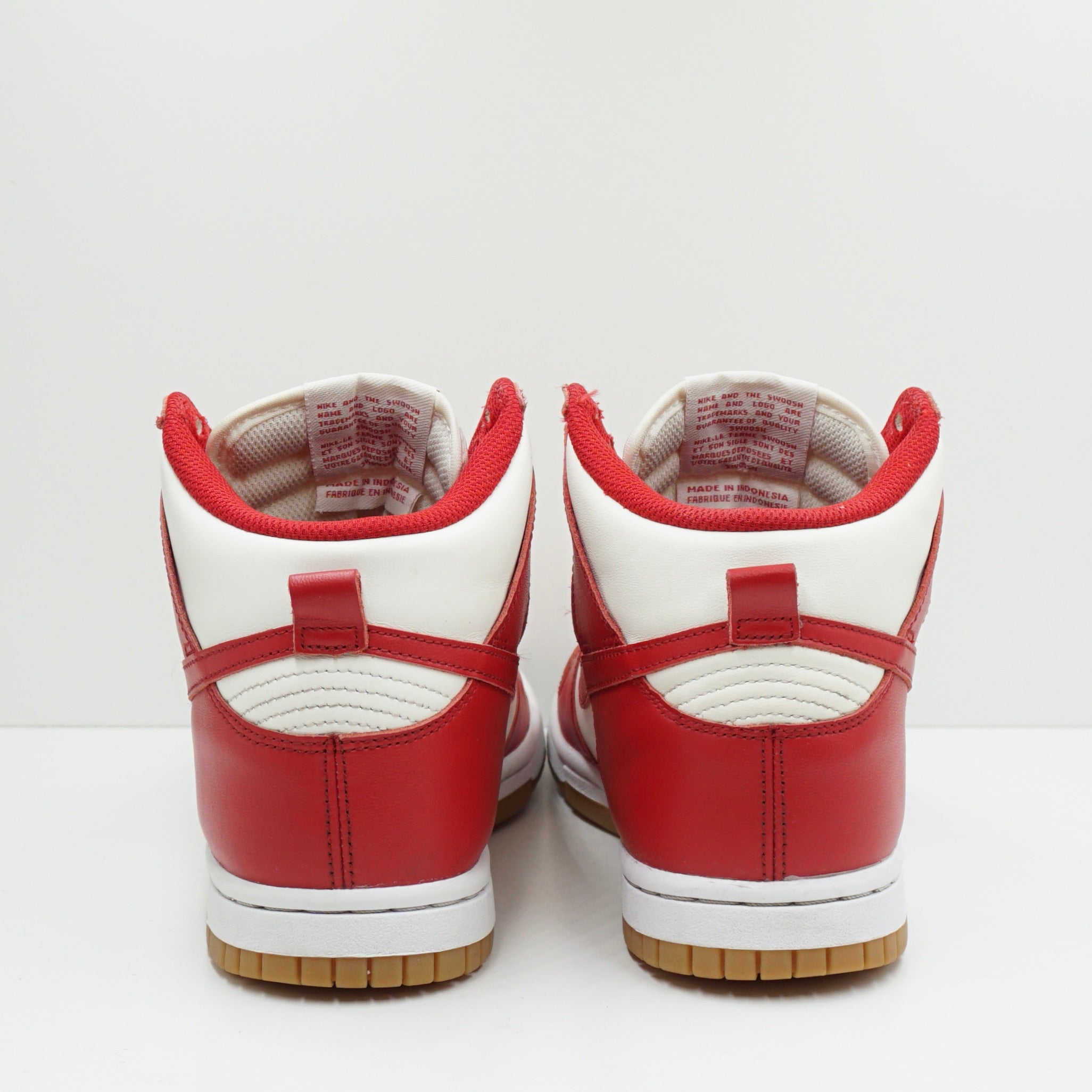 Nike Dunk High Sail Gym Red Gum (W)