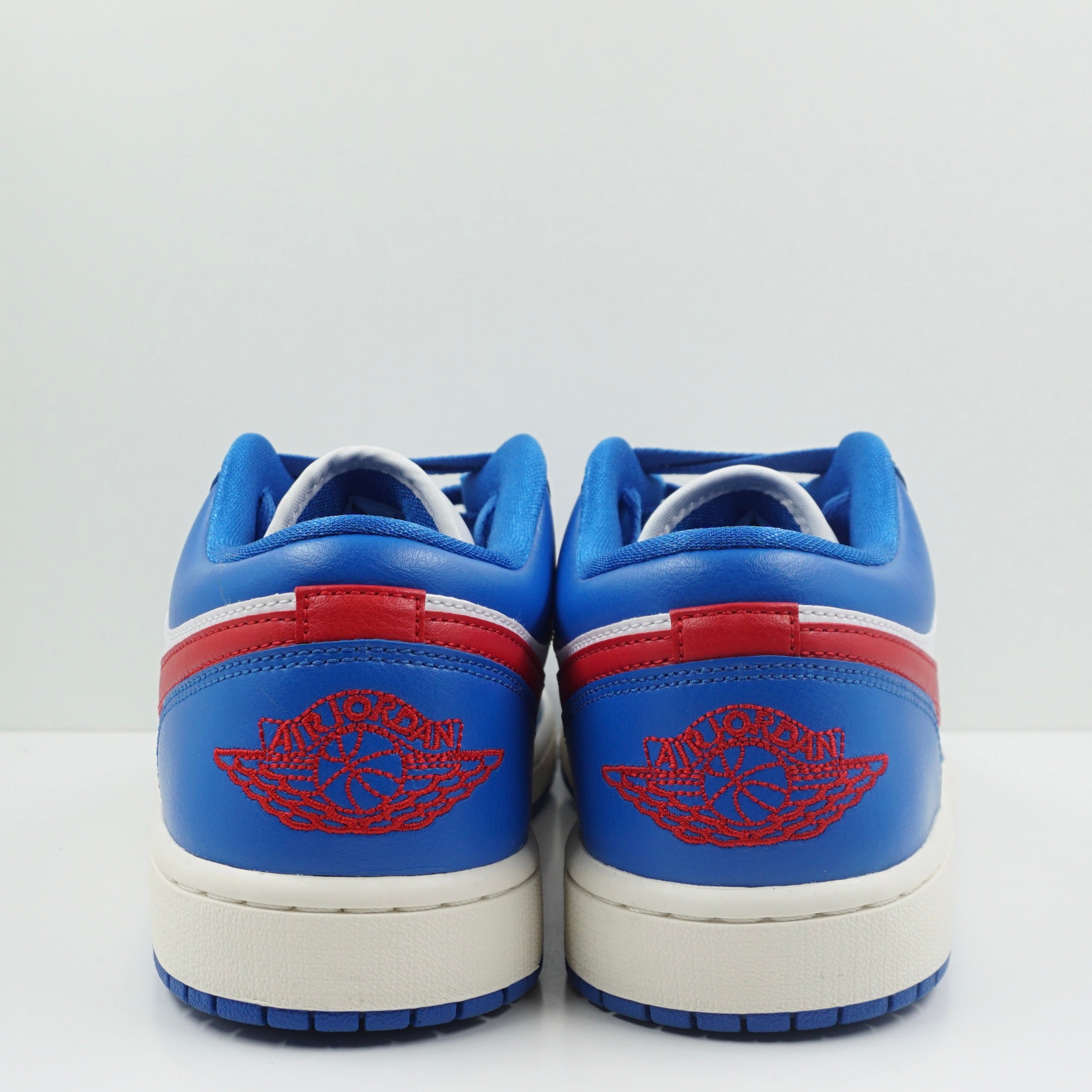 Jordan 1 Low Sport Blue Gym Red (W)