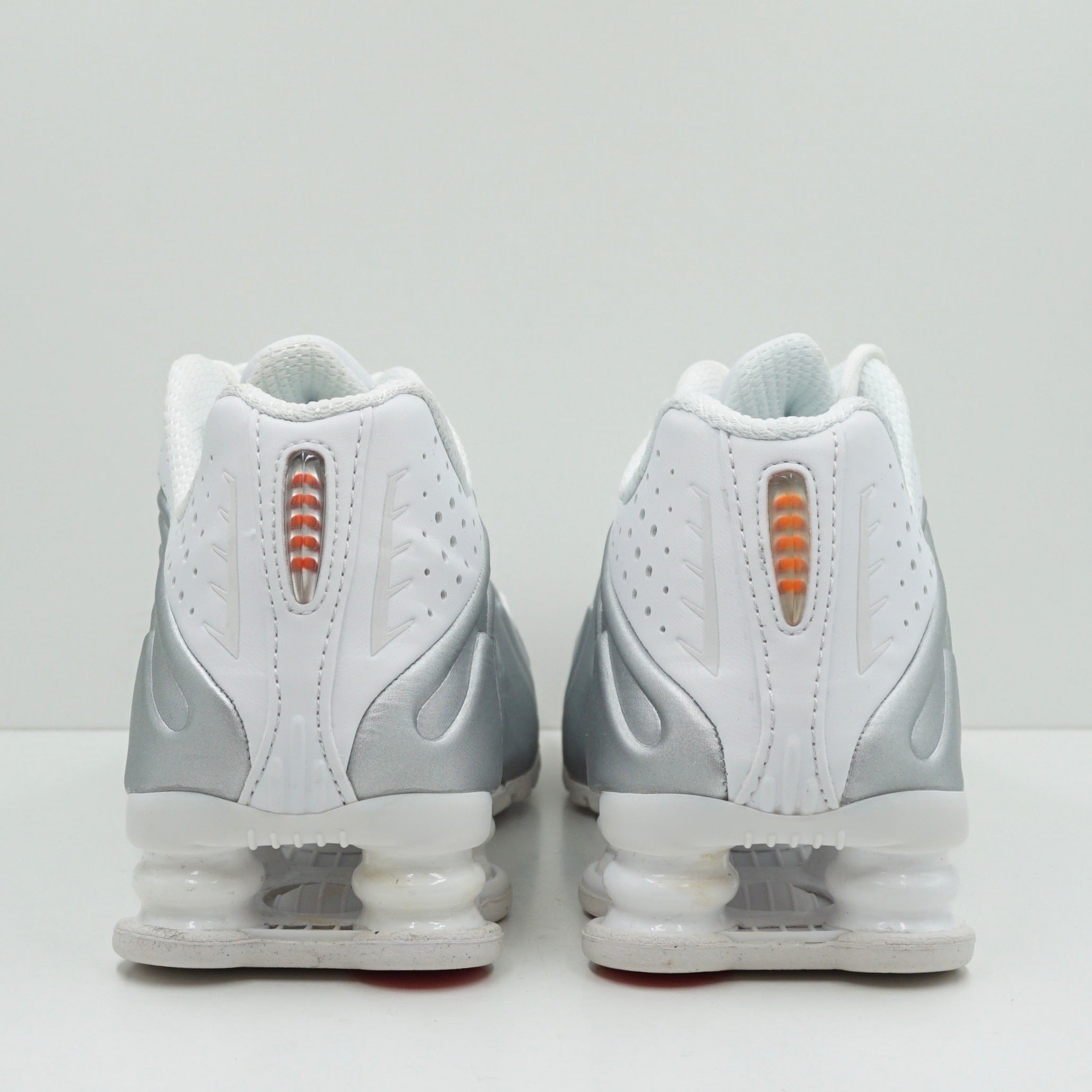 Nike Shox R4 White Metallic Silver (W)