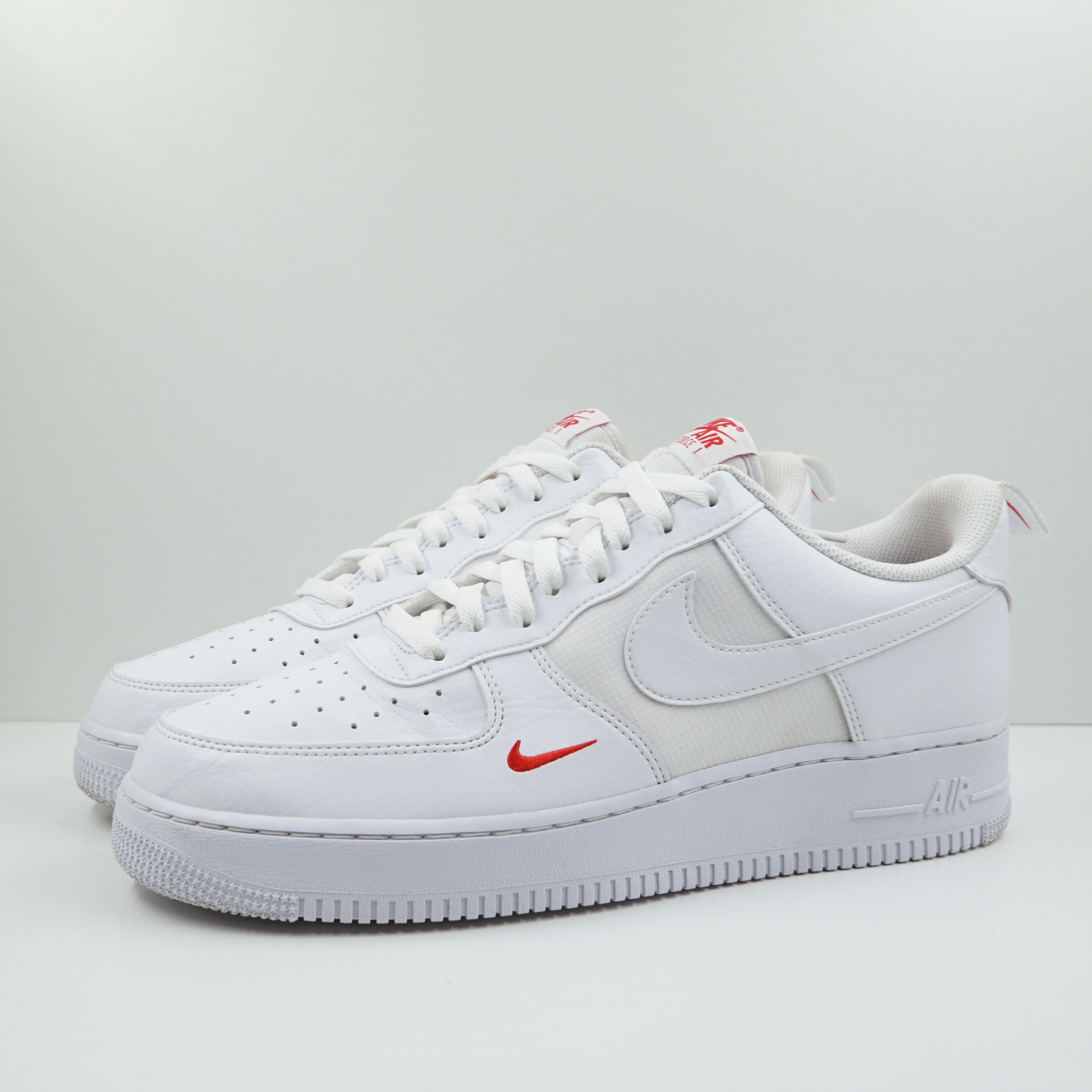 Nike Air Force 1 Low '07 SE White Red Mini Swoosh