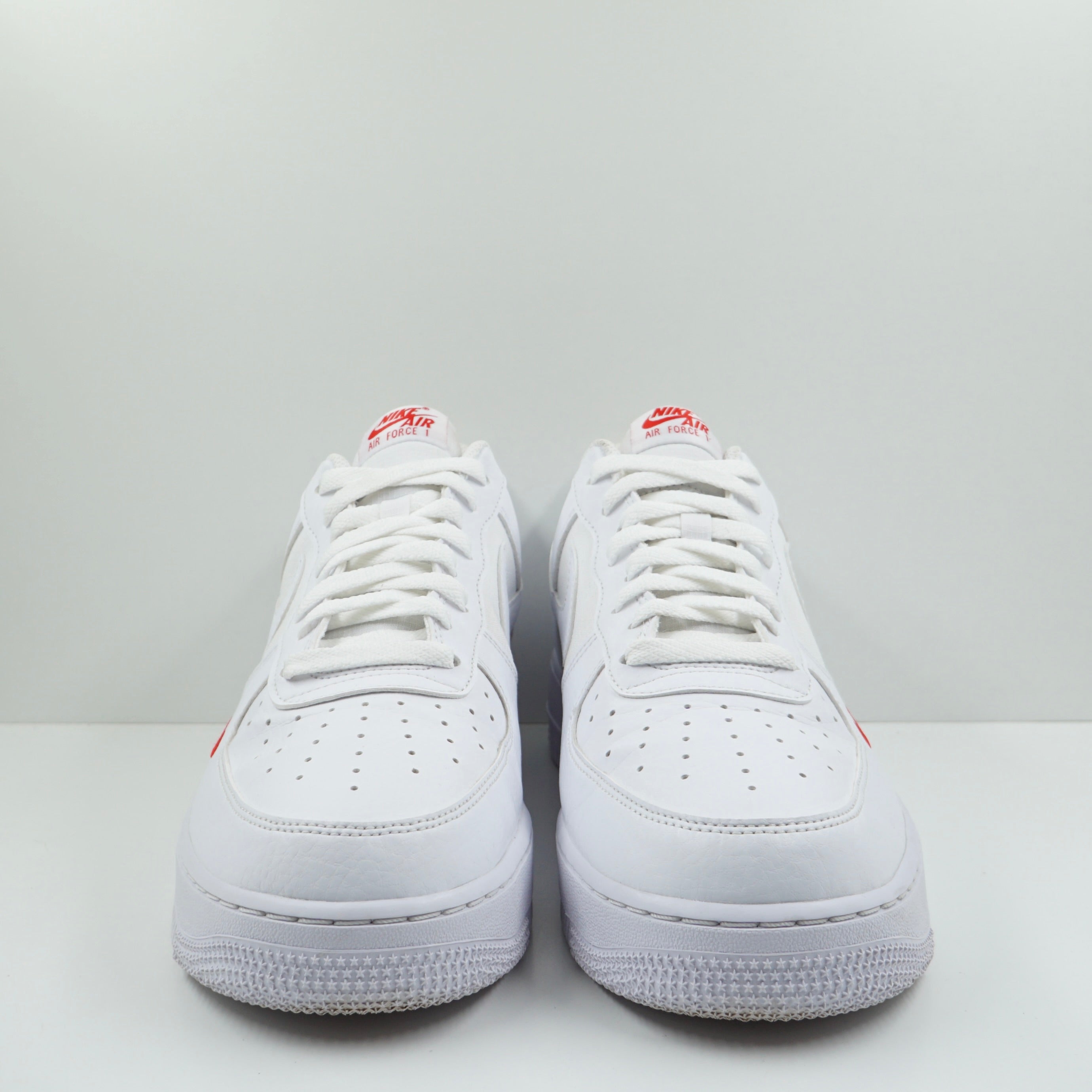 Nike Air Force 1 Low '07 SE White Red Mini Swoosh