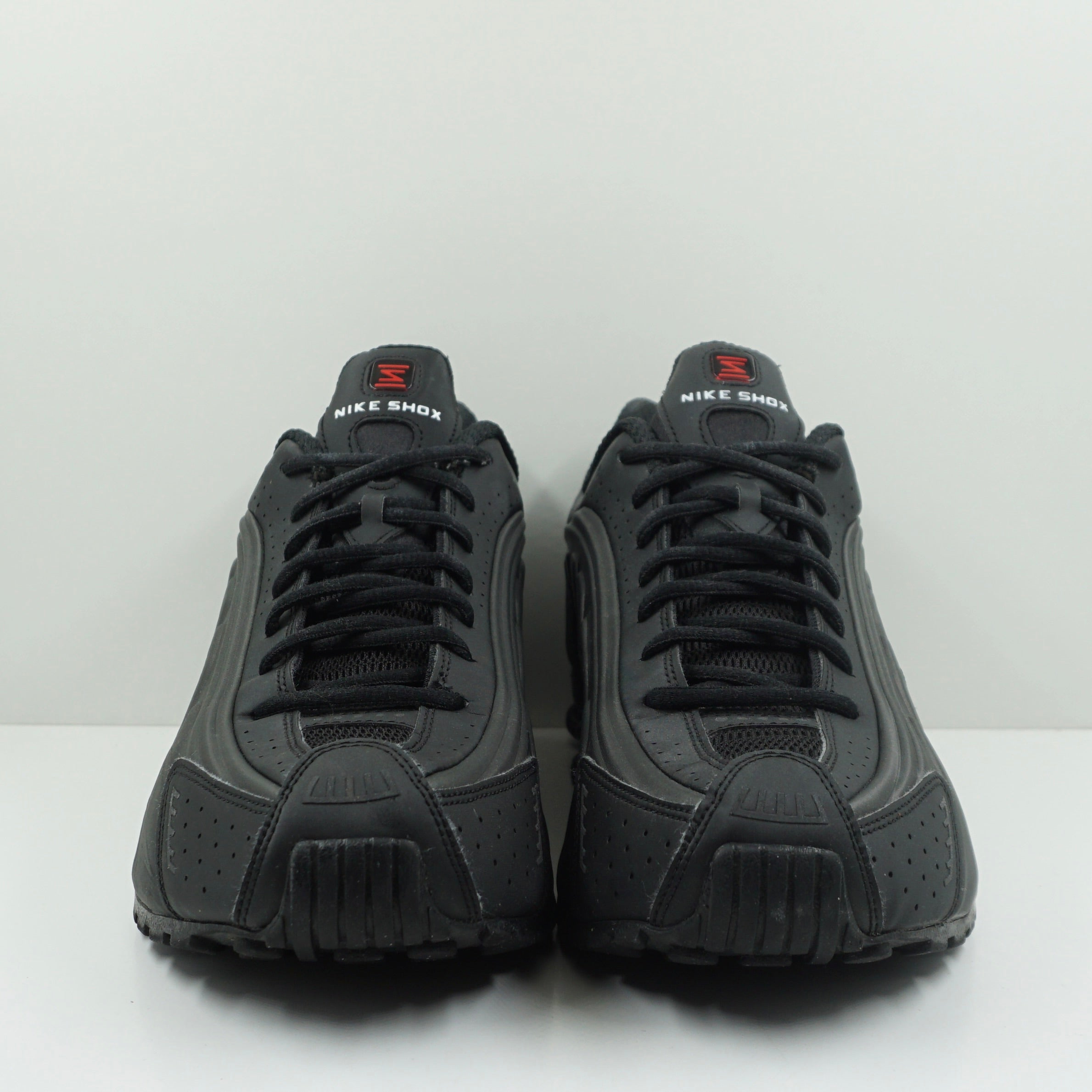 Nike Shox R4 Black Bright Crimson