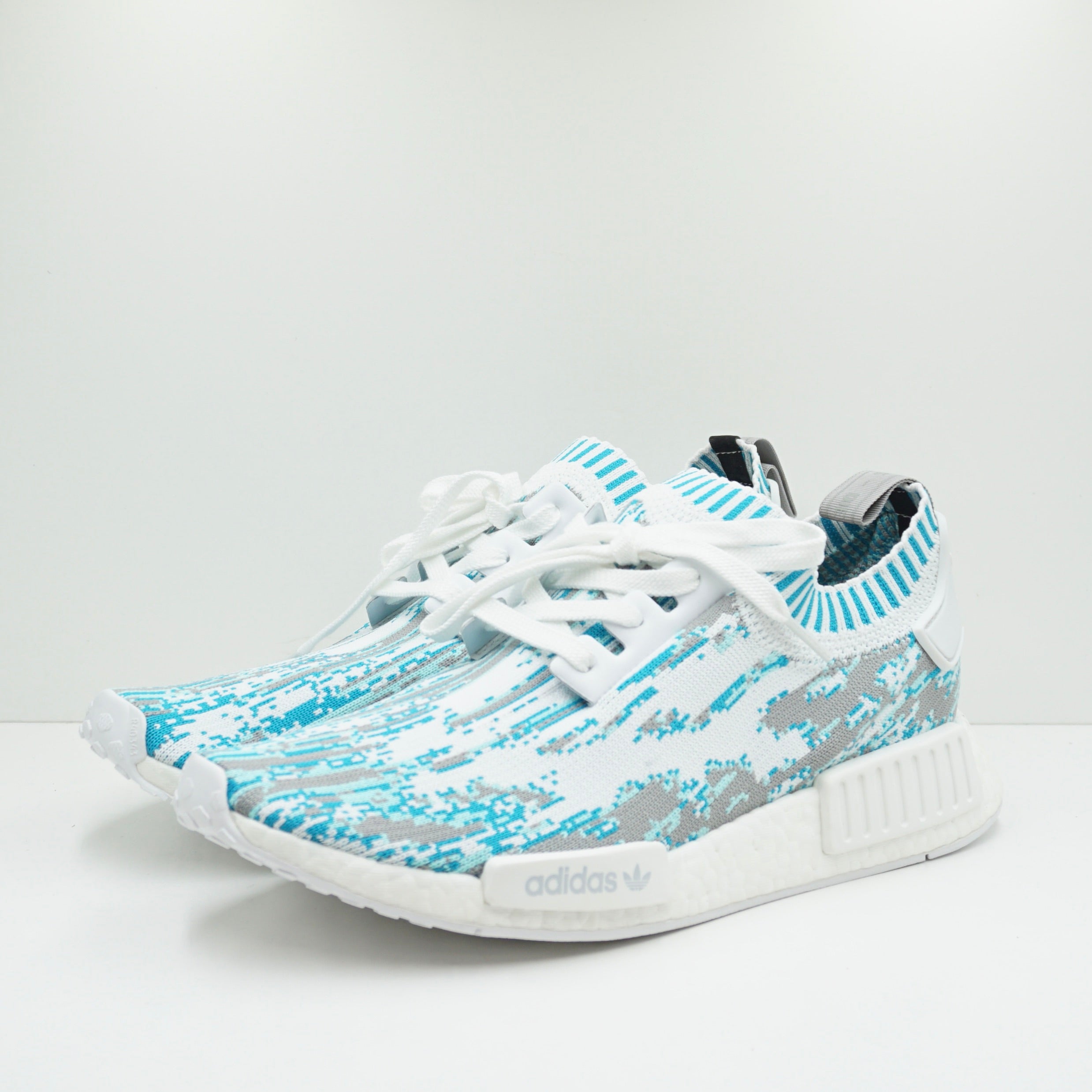 Adidas NMD R1 Sneakersnstuff Datamosh Clear Aqua