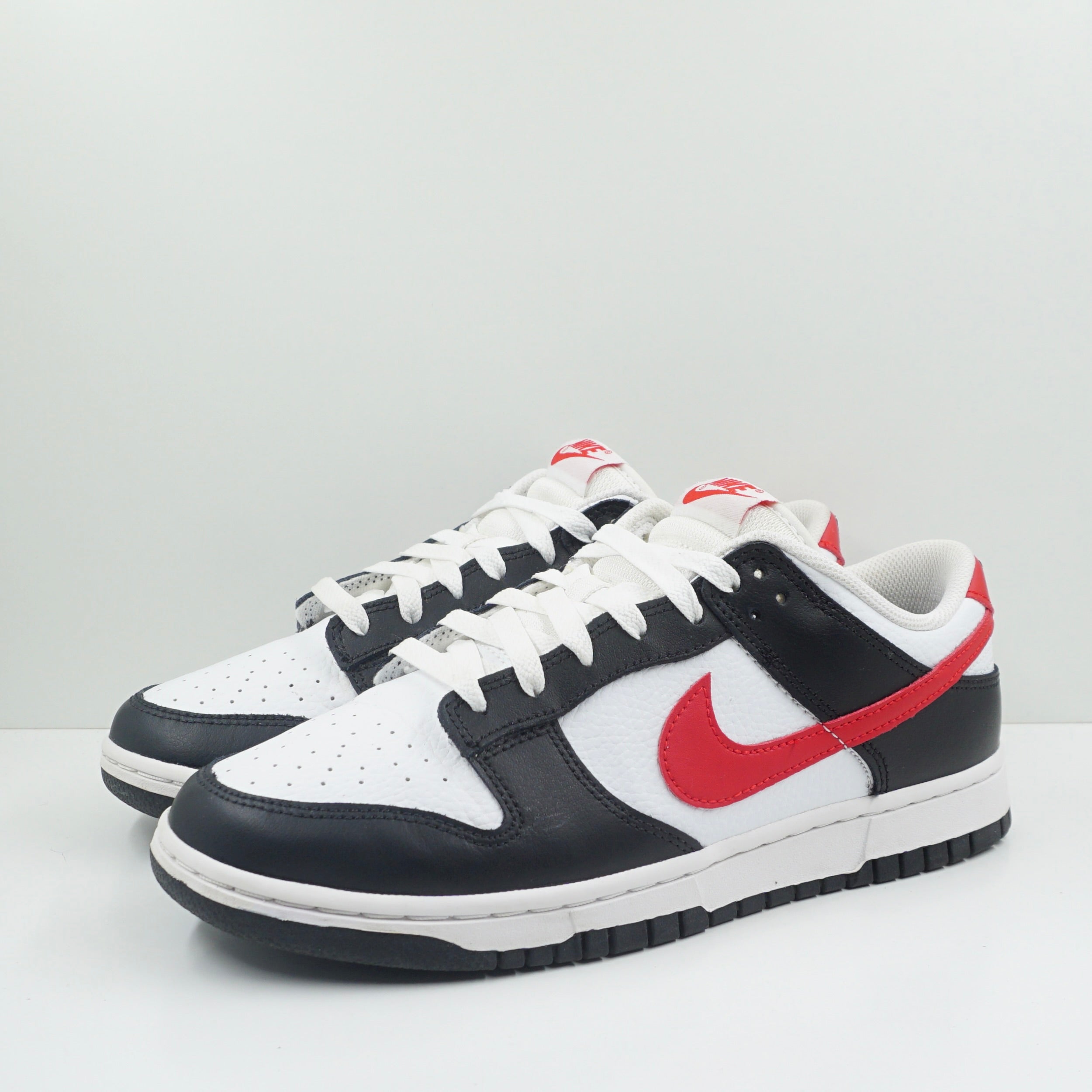 Nike Dunk Low Retro Red Swoosh Panda