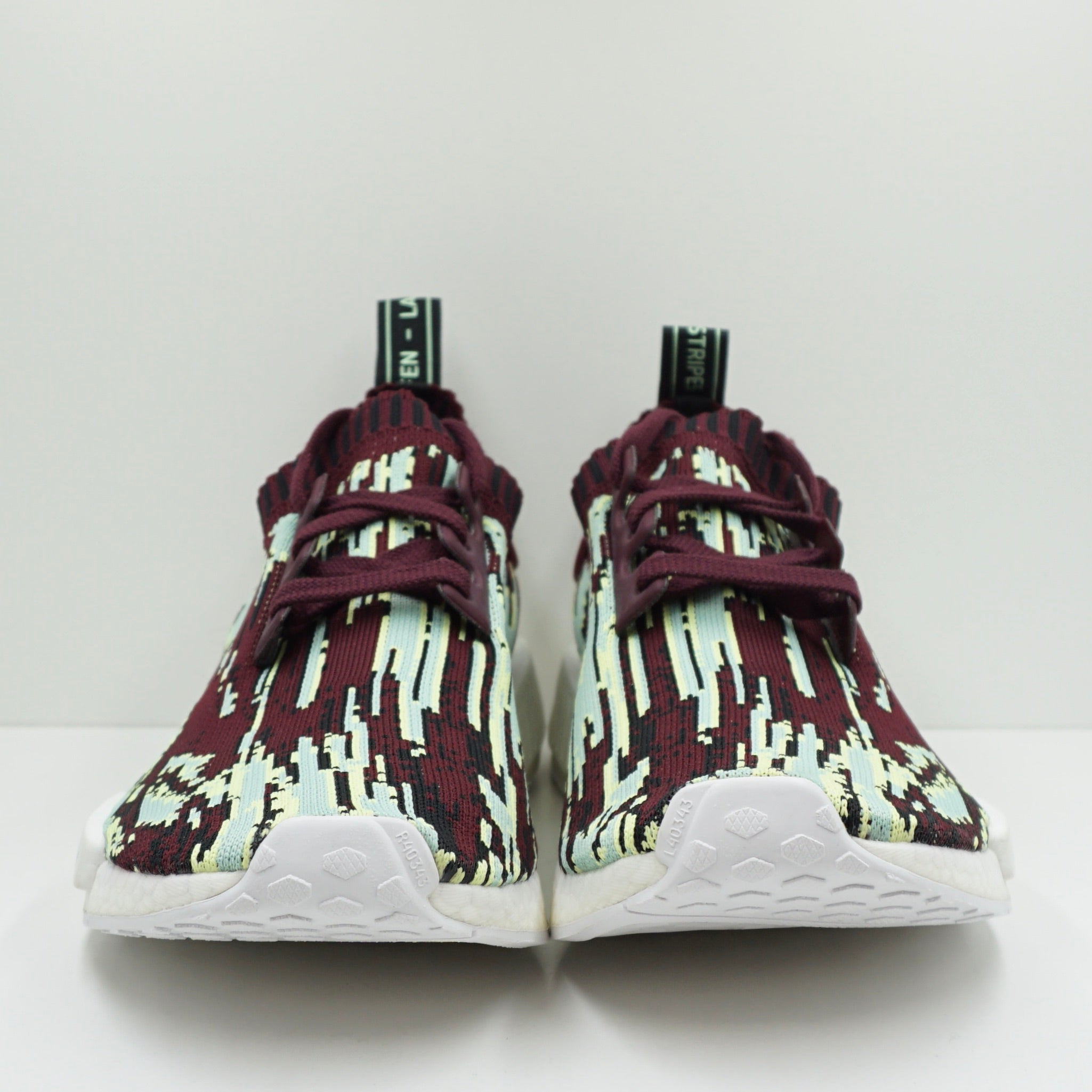 Adidas NMD R1 Sneakersnstuff Datamosh 2.0 Maroon