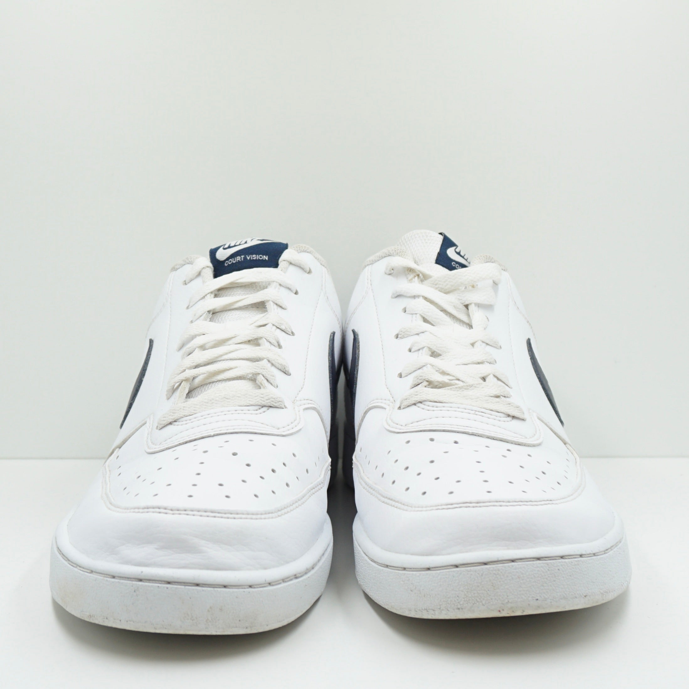 Nike Court Vision Low Next Nature White Midnight Navy