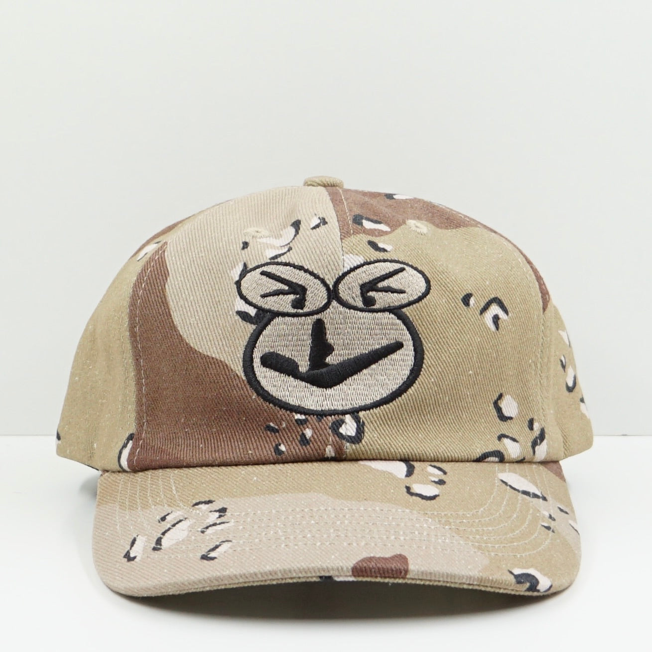 Supreme SS25 Aphex Twin 6-Panel Chocolate Chip Camo Snapback Cap