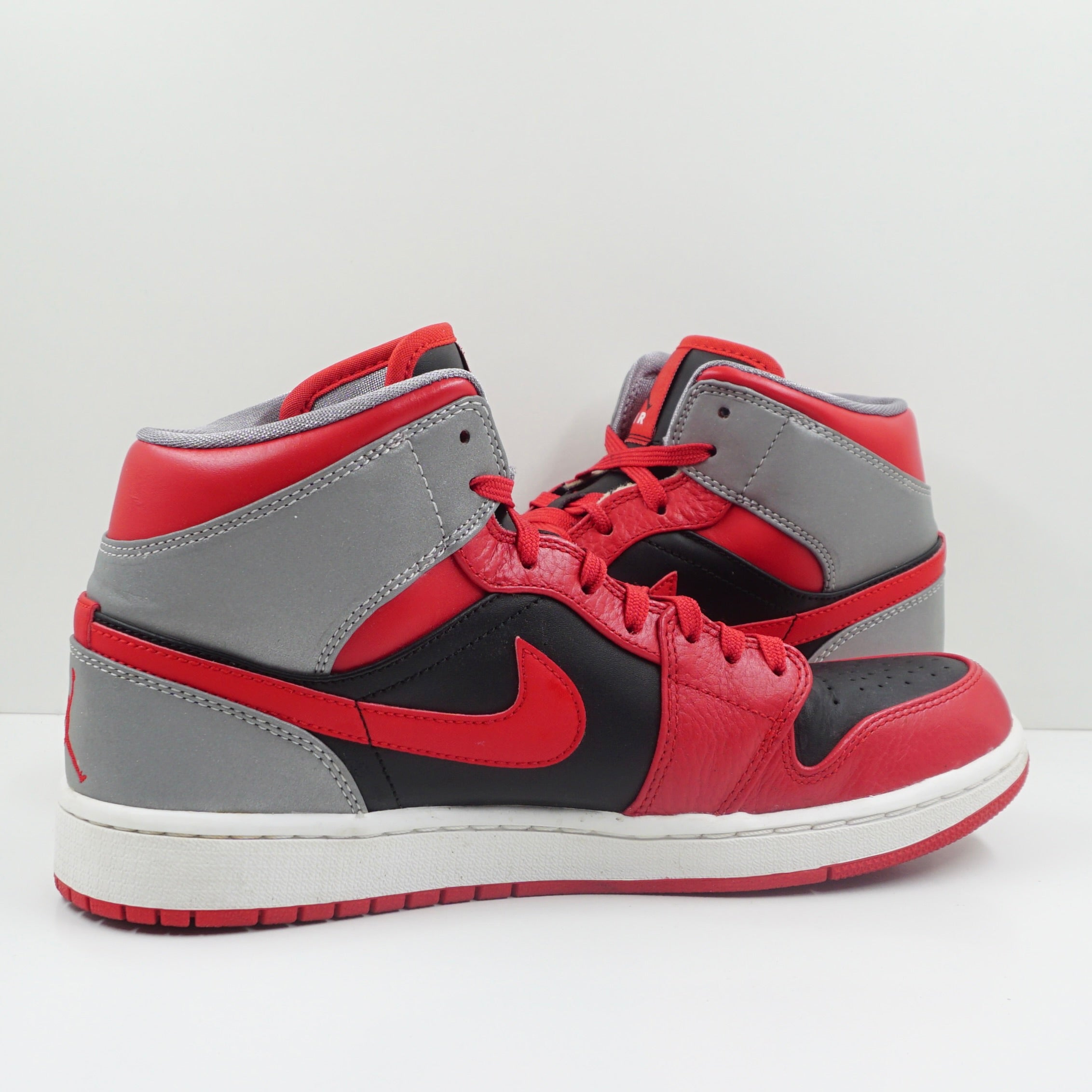 Jordan 1 Mid Fire Red Cement (2013)