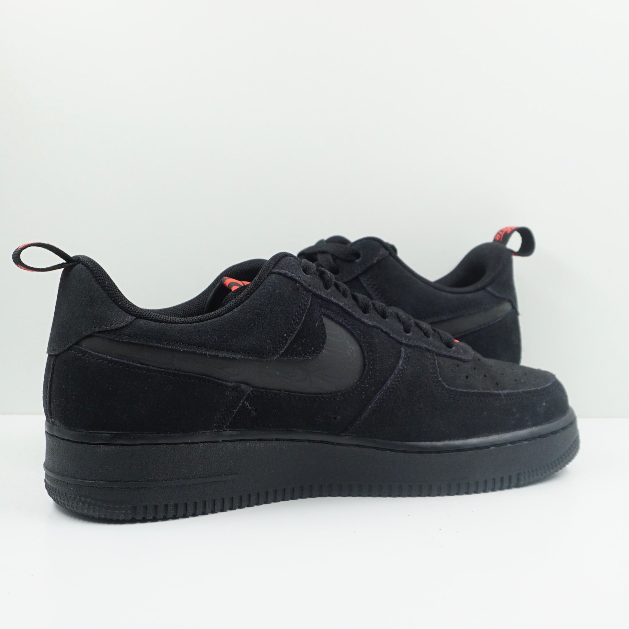 Nike Air Force 1 Low Multi-Swoosh Black Crimson