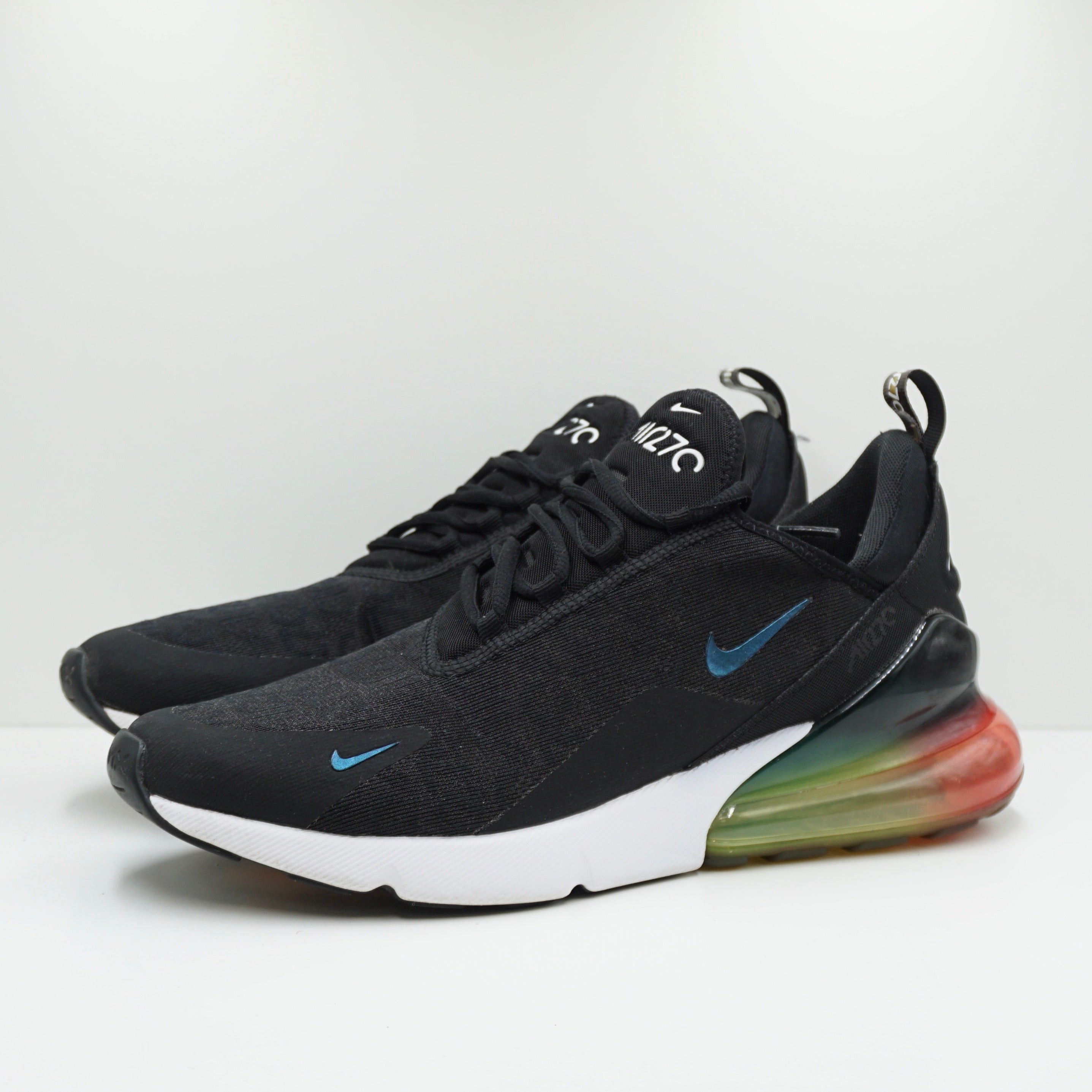 Nike Air Max 270 Black Laser Orange Ember Glow