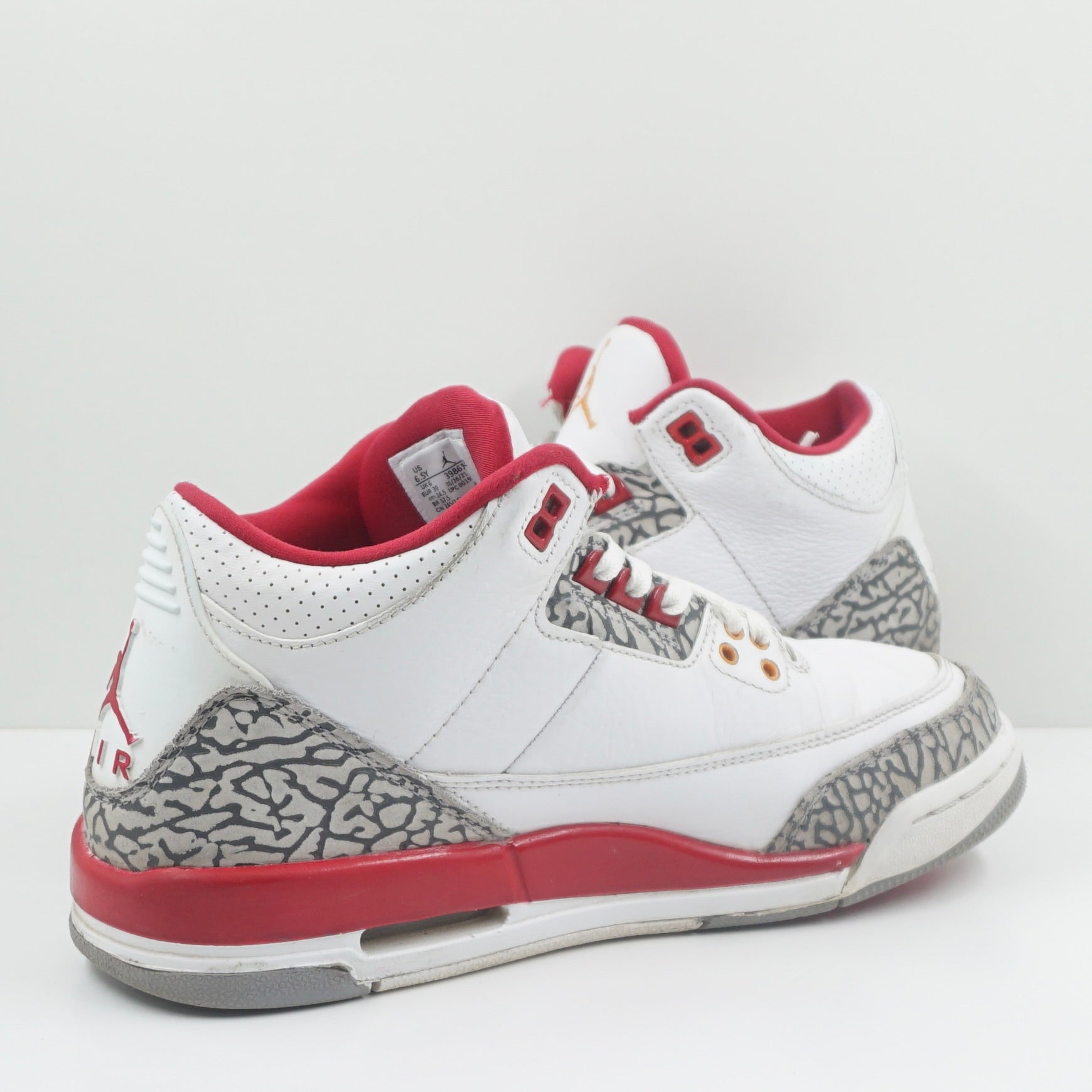 Jordan 3 Retro Cardinal (GS)