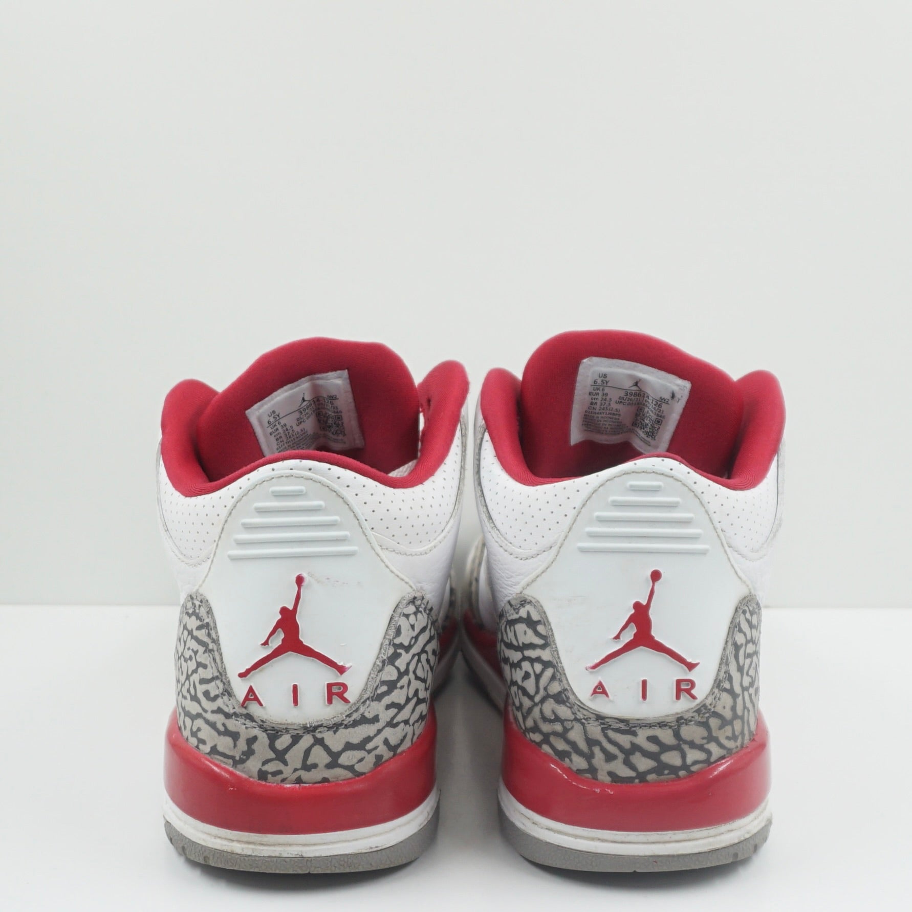 Jordan 3 Retro Cardinal (GS)