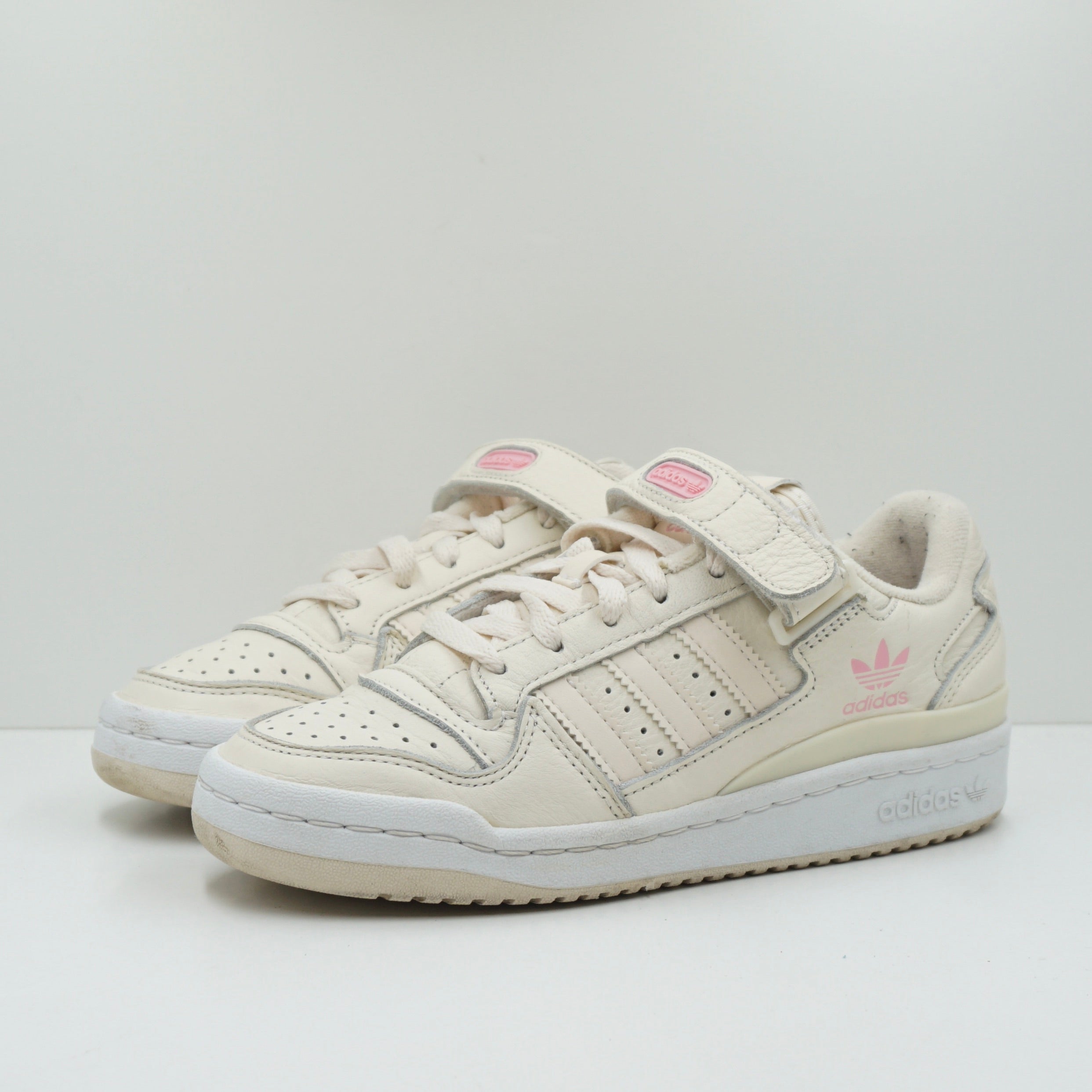 Adidas Forum Low Wonder White Halo Blue Pink (W)