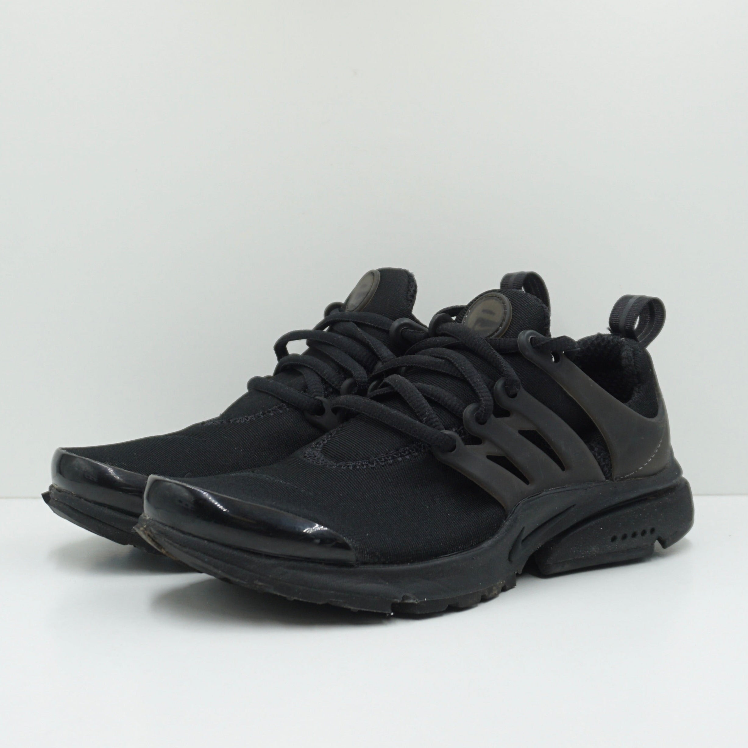 Nike Air Presto Triple Black Shiny Toe