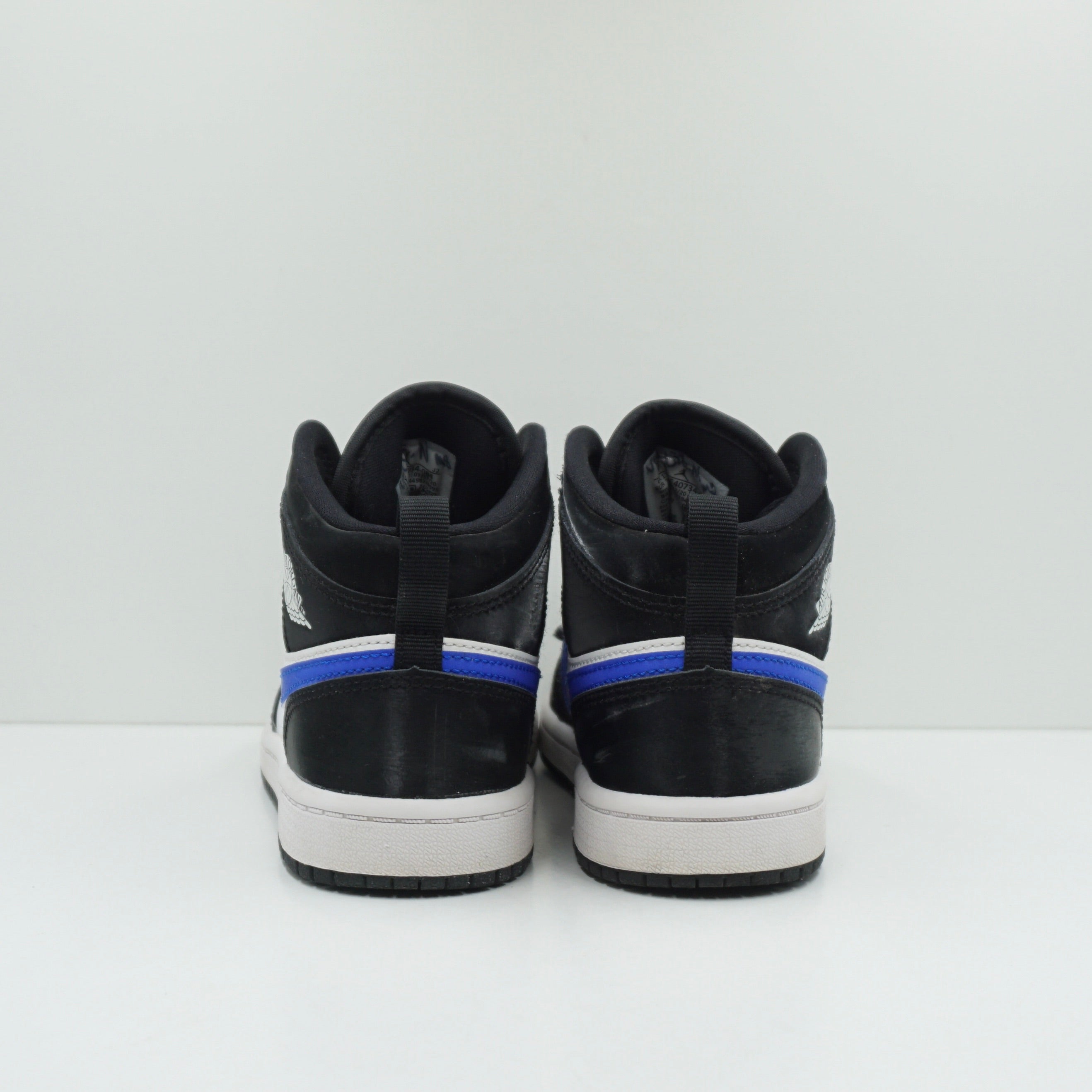 Jordan 1 Mid Black Racer Blue White (PS)