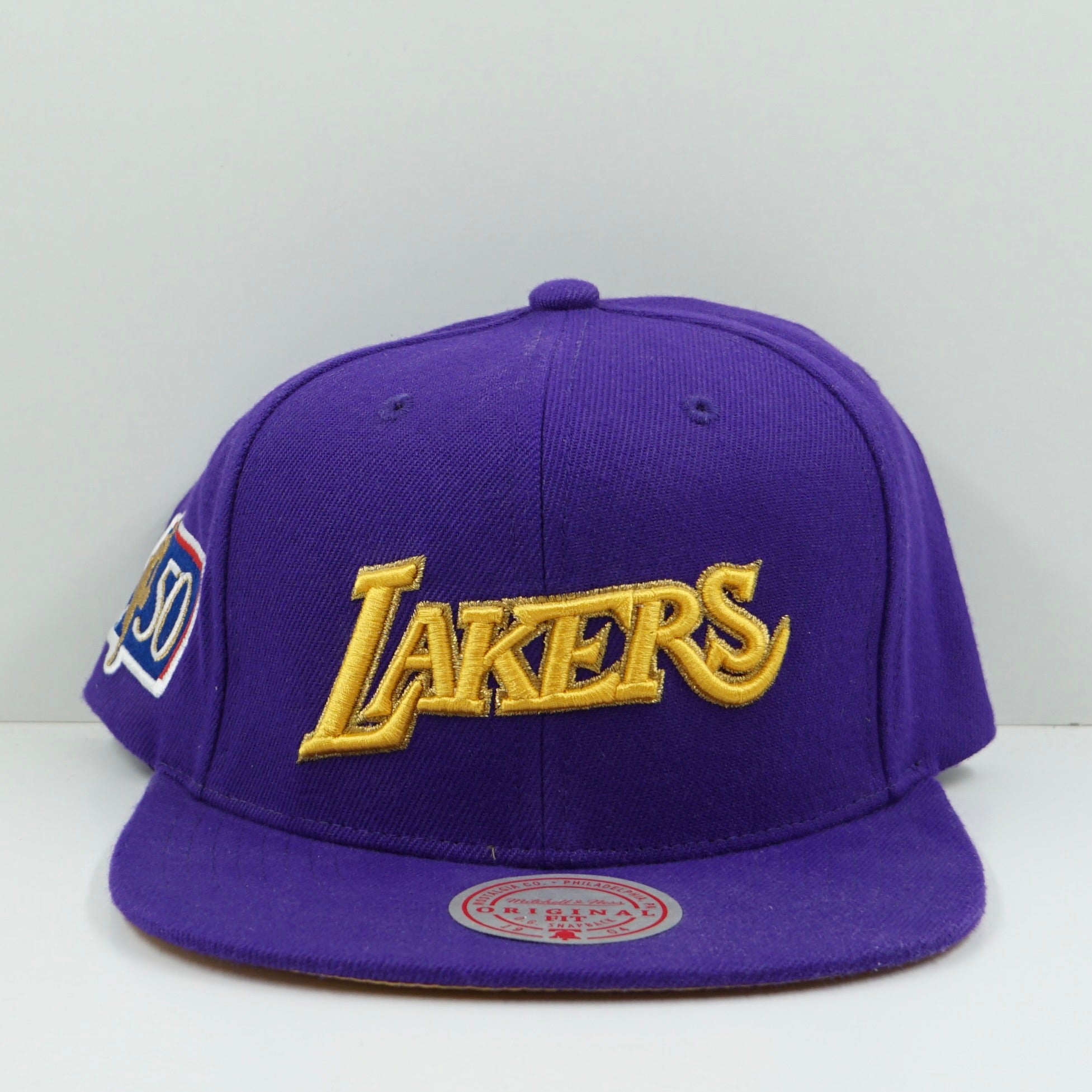 Mitchell & Ness Hardwood Classics Los Angeles Lakers NBA 50 Snapback Cap