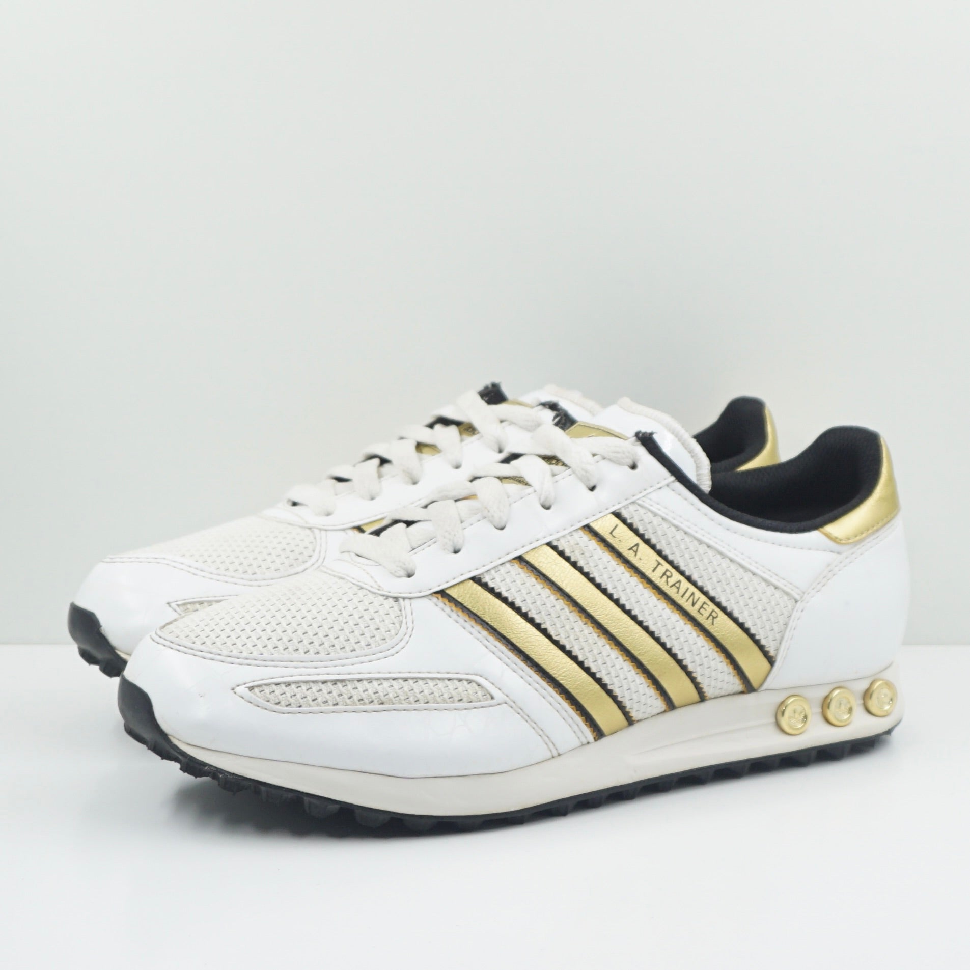 Adidas LA Trainer White Gold