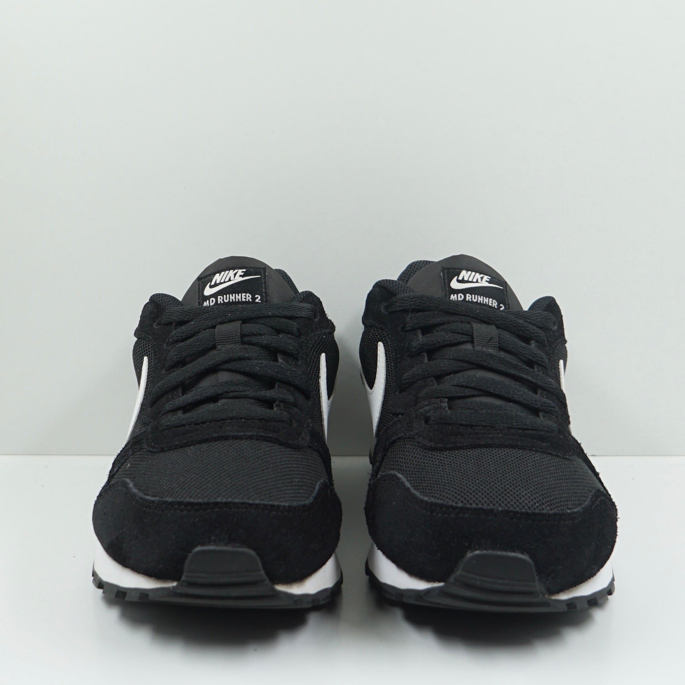 Nike MD Runner 2 Black Wolf Grey White (W)