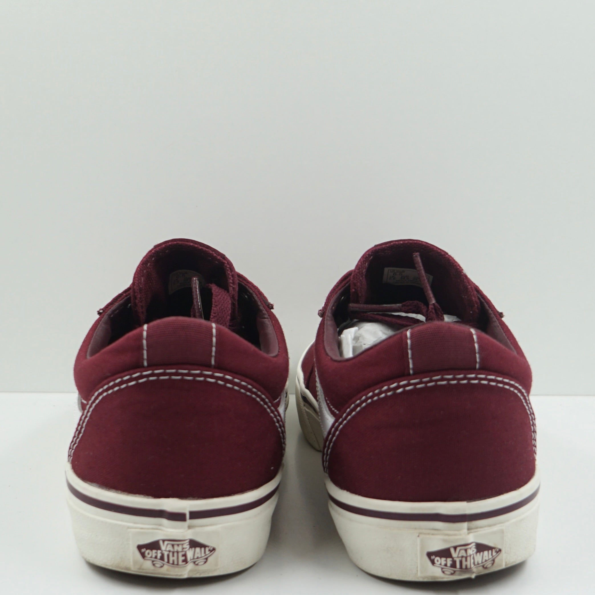 Vans Old Skool Bordeaux White