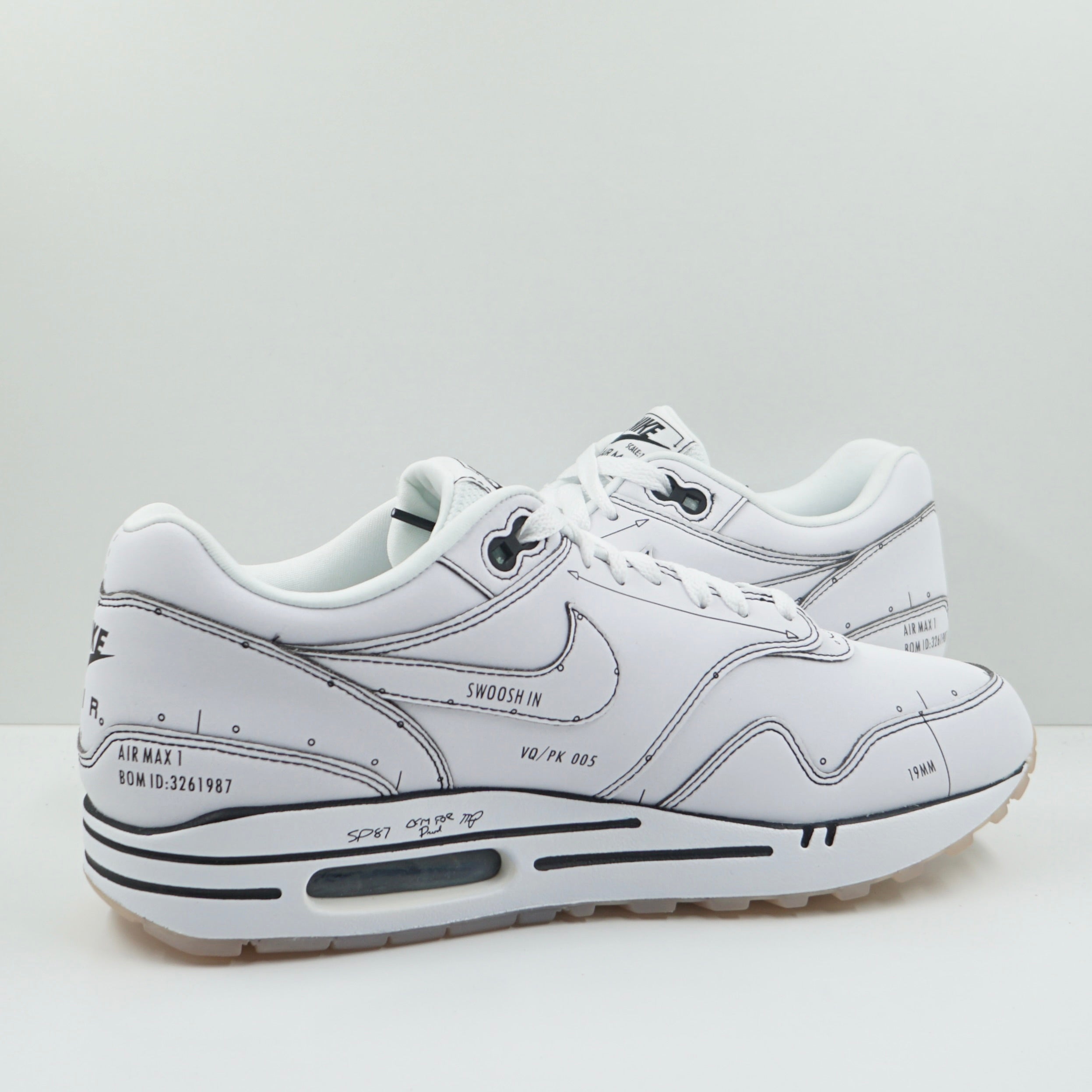 Nike Air Max 1 Tinker Schematic