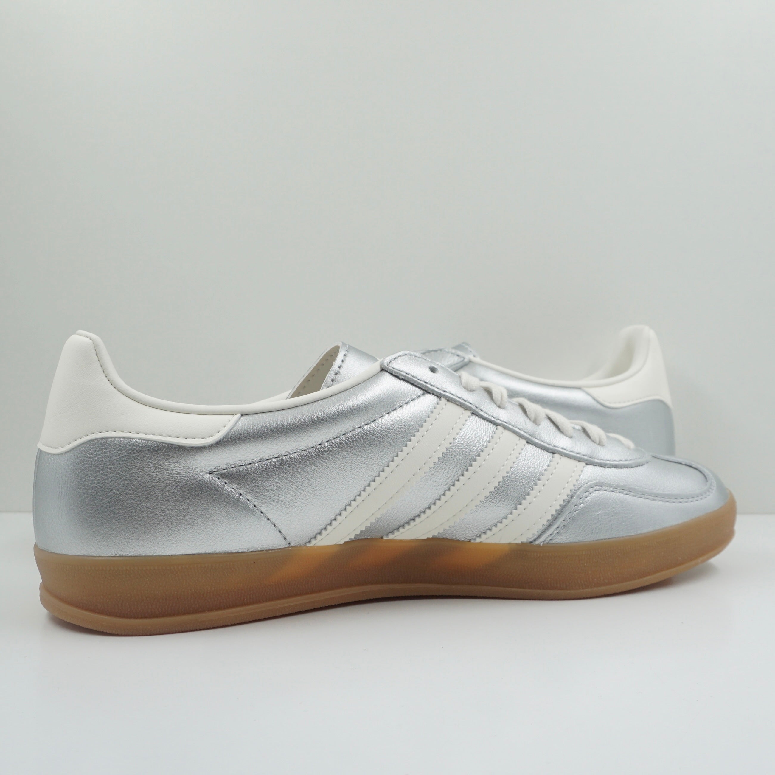 Adidas Gazelle Indoor Silver Metallic Core White