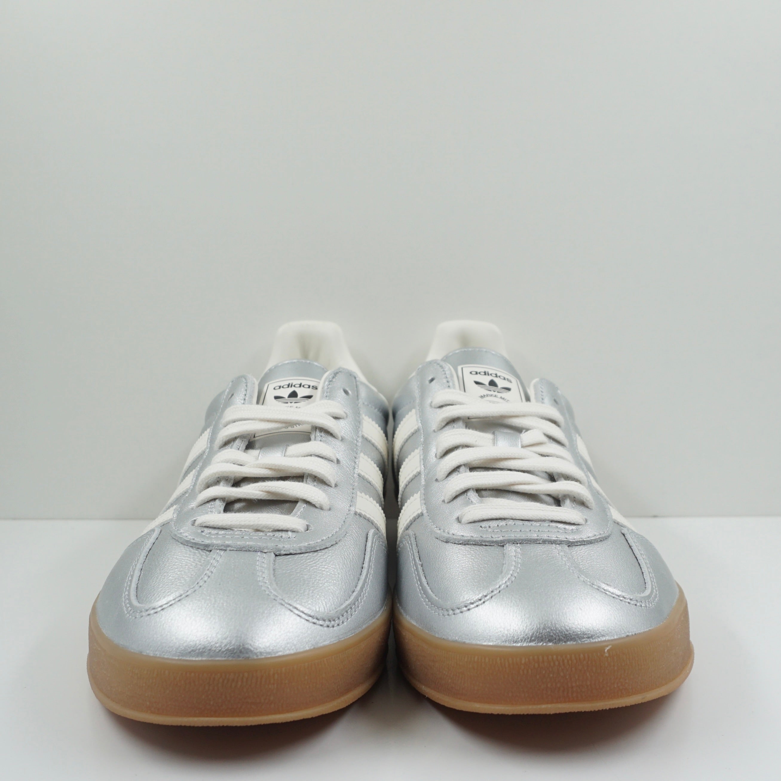 Adidas Gazelle Indoor Silver Metallic Core White
