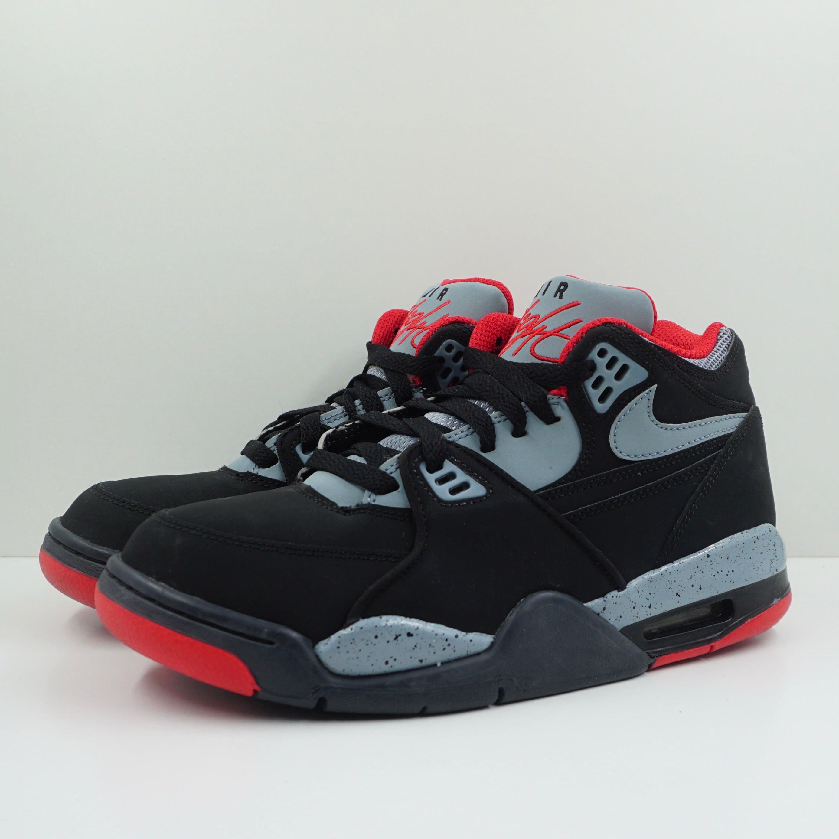 nike flight 89 black red