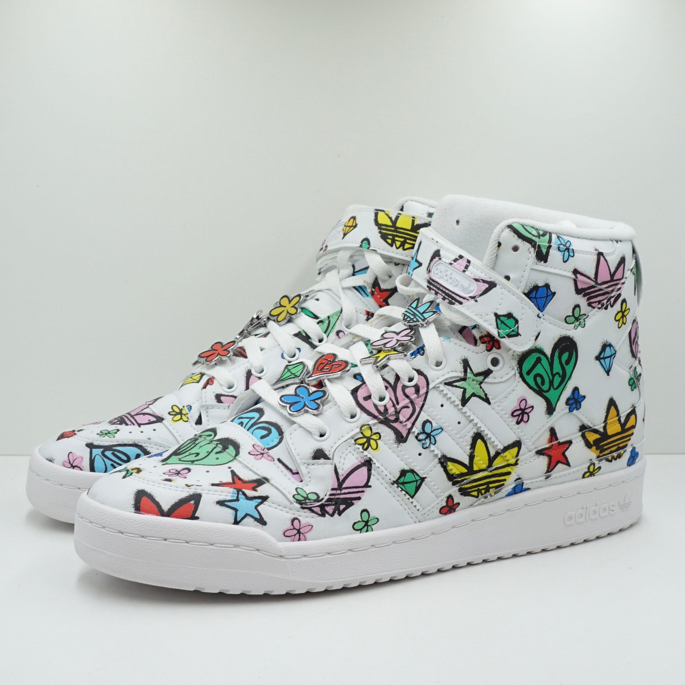 Adidas Forum 84 Hi Jeremy Scott Monogram Graffiti