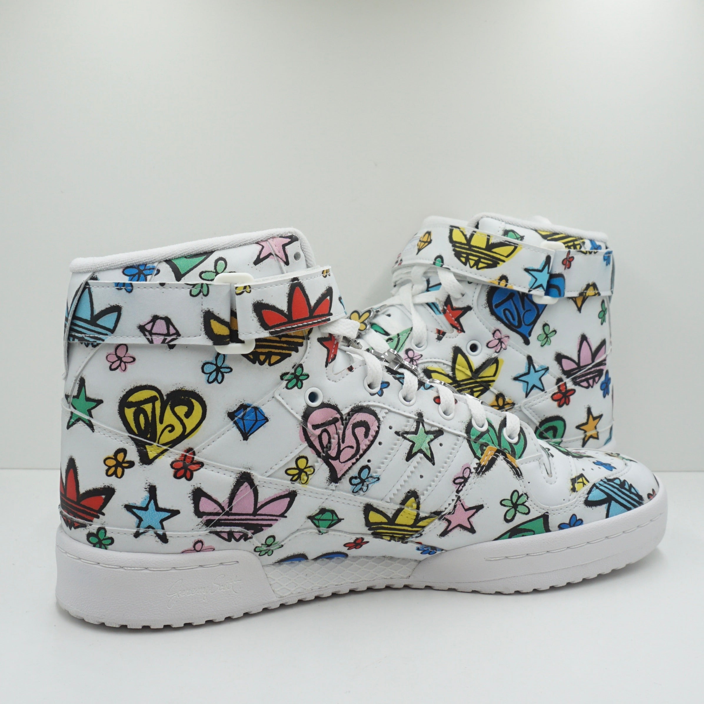 Adidas Forum 84 Hi Jeremy Scott Monogram Graffiti