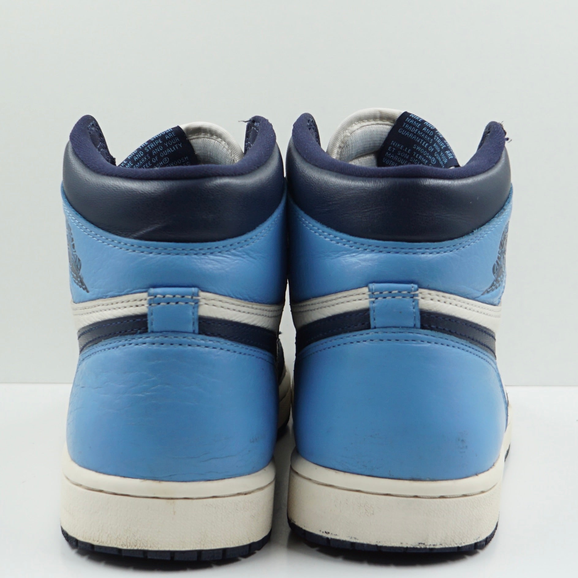 Jordan 1 Retro High Obsidian UNC