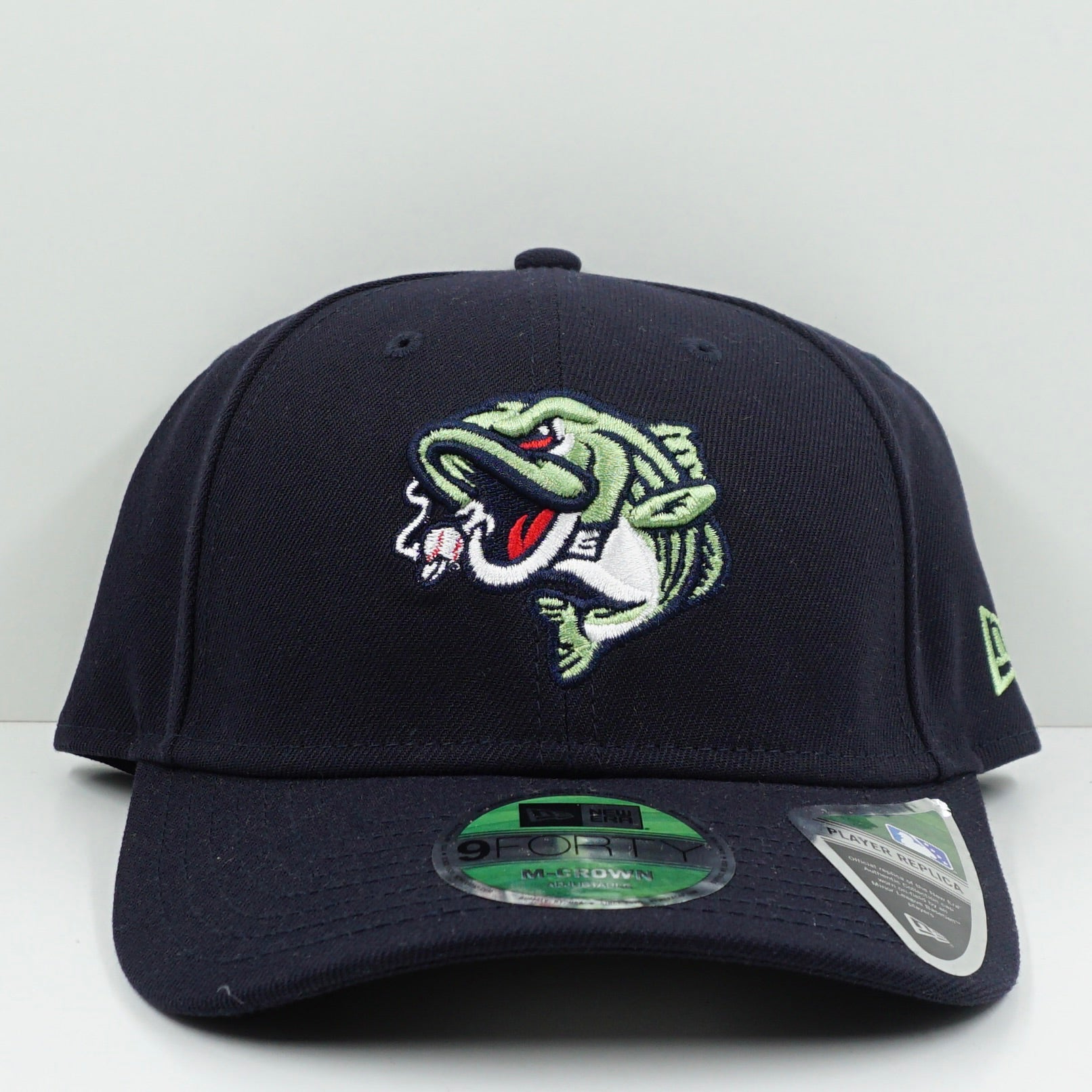 New Era Gwinnett Stripers MiLB Black 9Forty M-Crown Snapback Cap