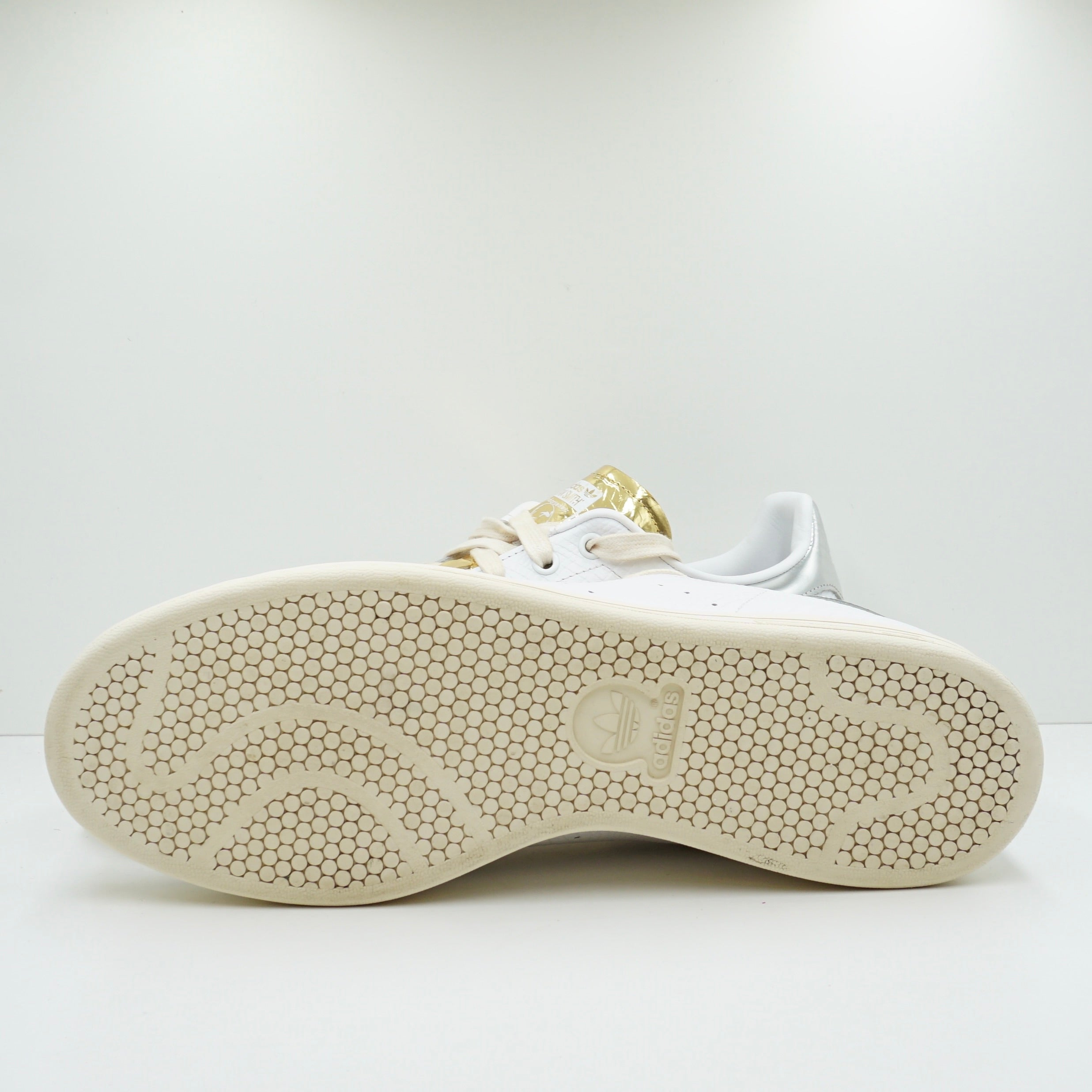 Adidas Stan Smith White Silver Gold