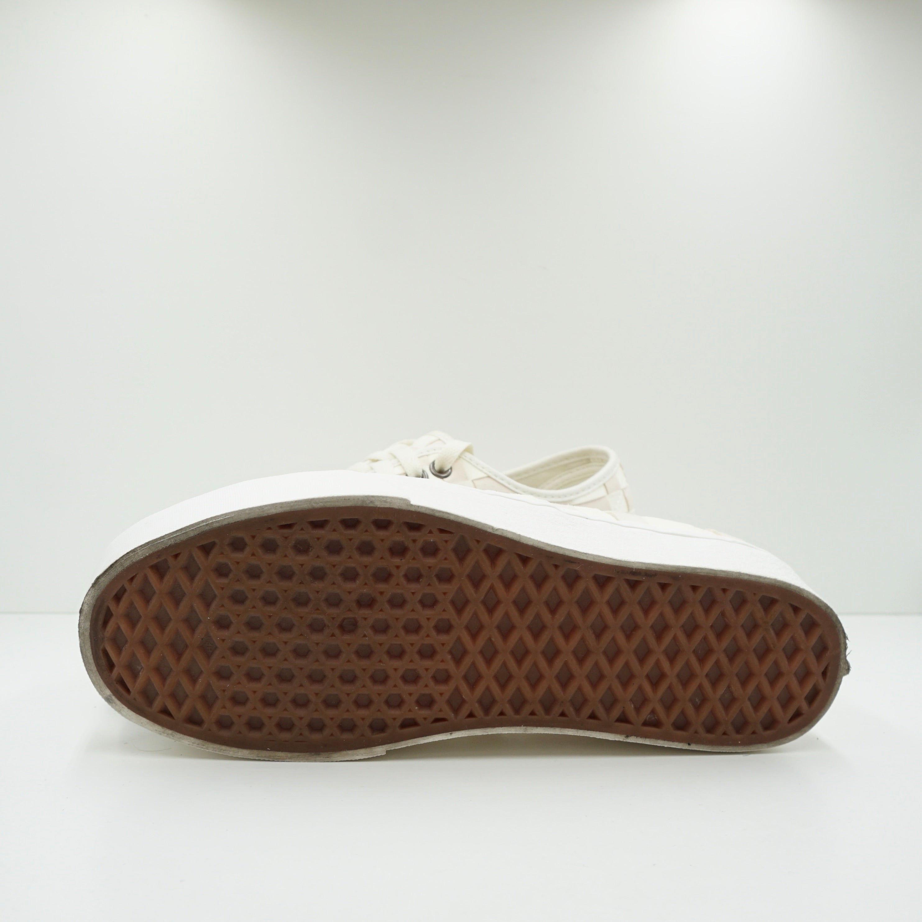 Vans Authentic Stackform Woven White Pink